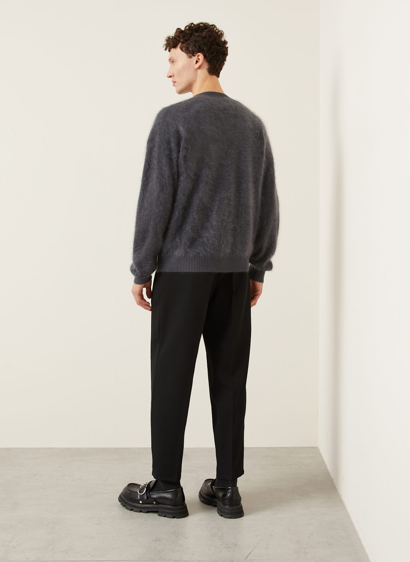 IRIS von ARNIM Strickjacke aus Cashmere: GRAU