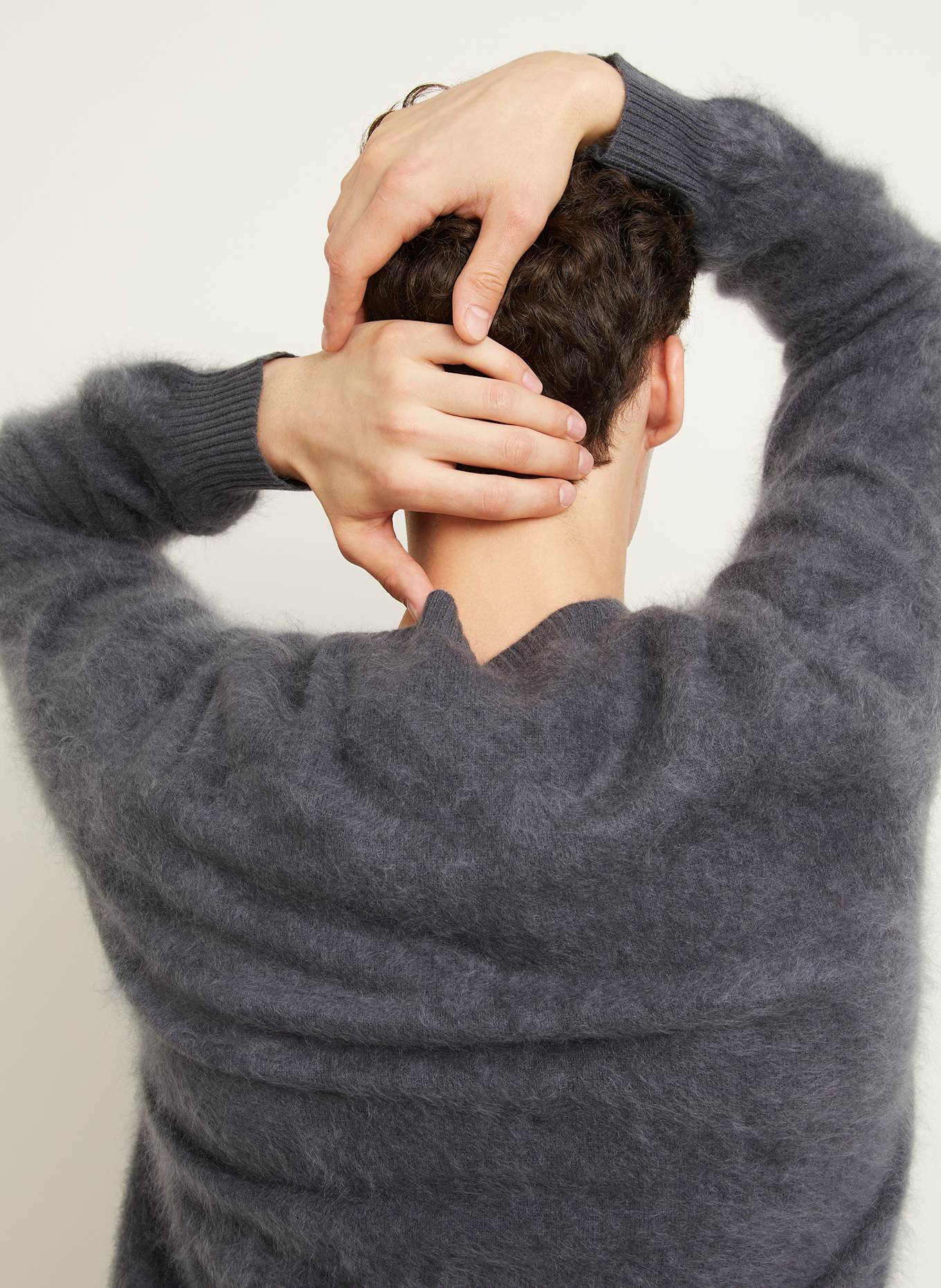 IRIS von ARNIM Strickjacke aus Cashmere: GRAU