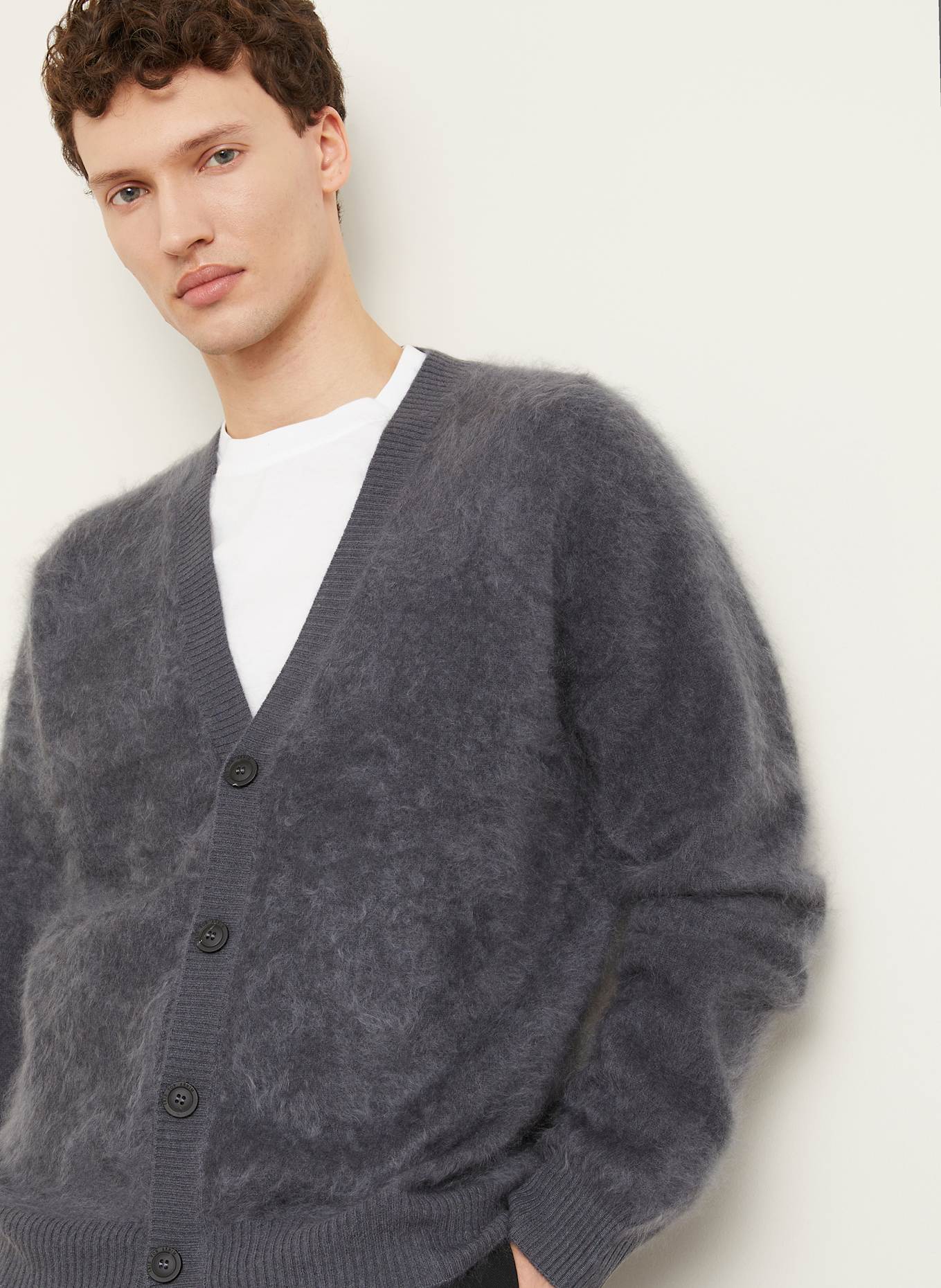 IRIS von ARNIM Cashmere cardigan in gray