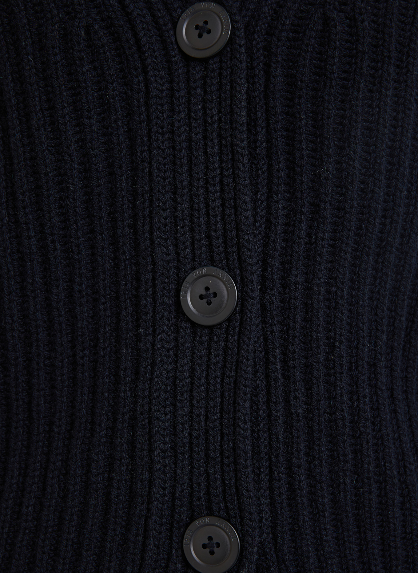 IRIS von ARNIM Strickjacke aus Cashmere: DUNKELBLAU