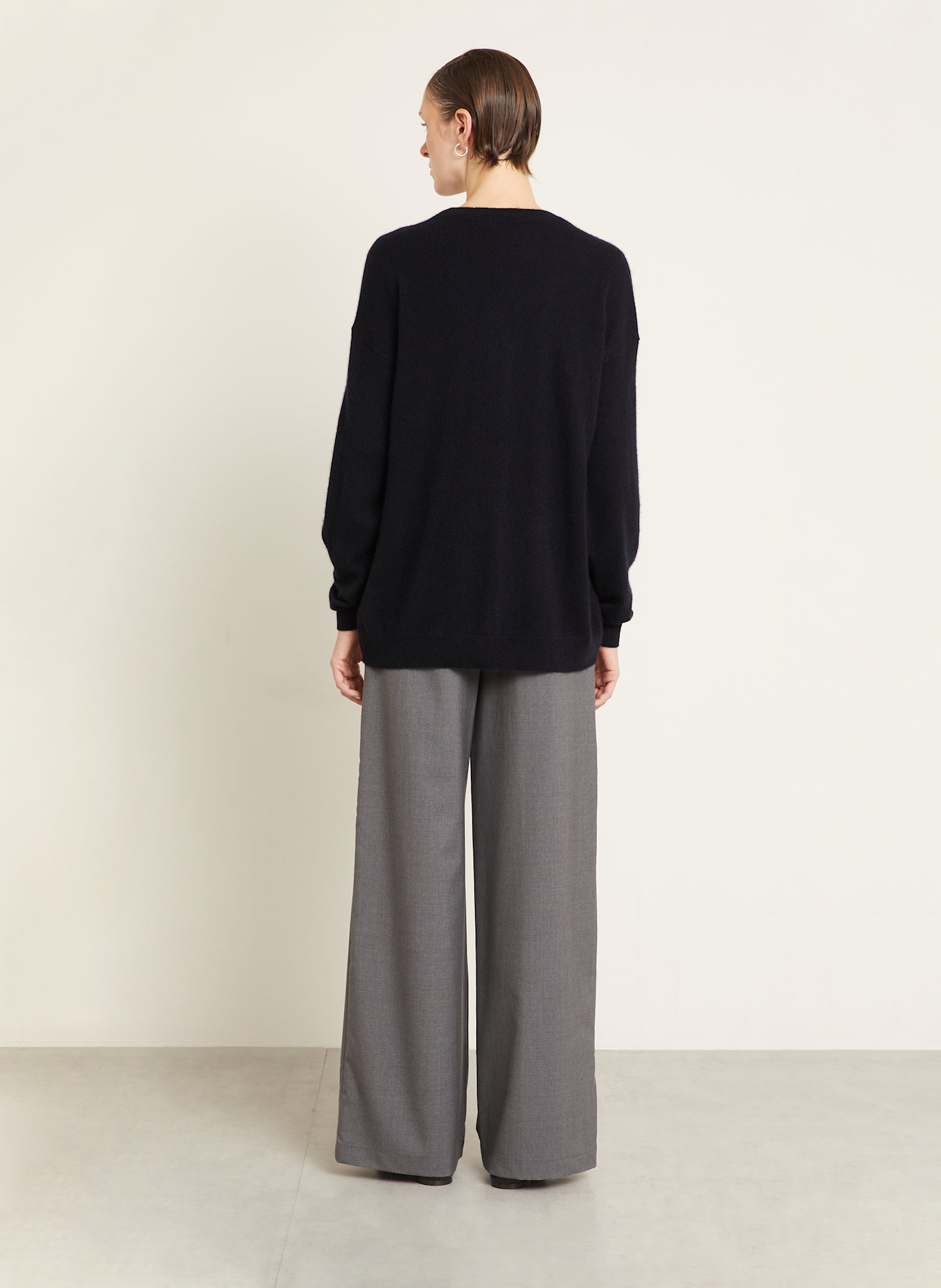 IRIS von ARNIM Strickjacke PADEN aus Cashmere: DUNKELBLAU