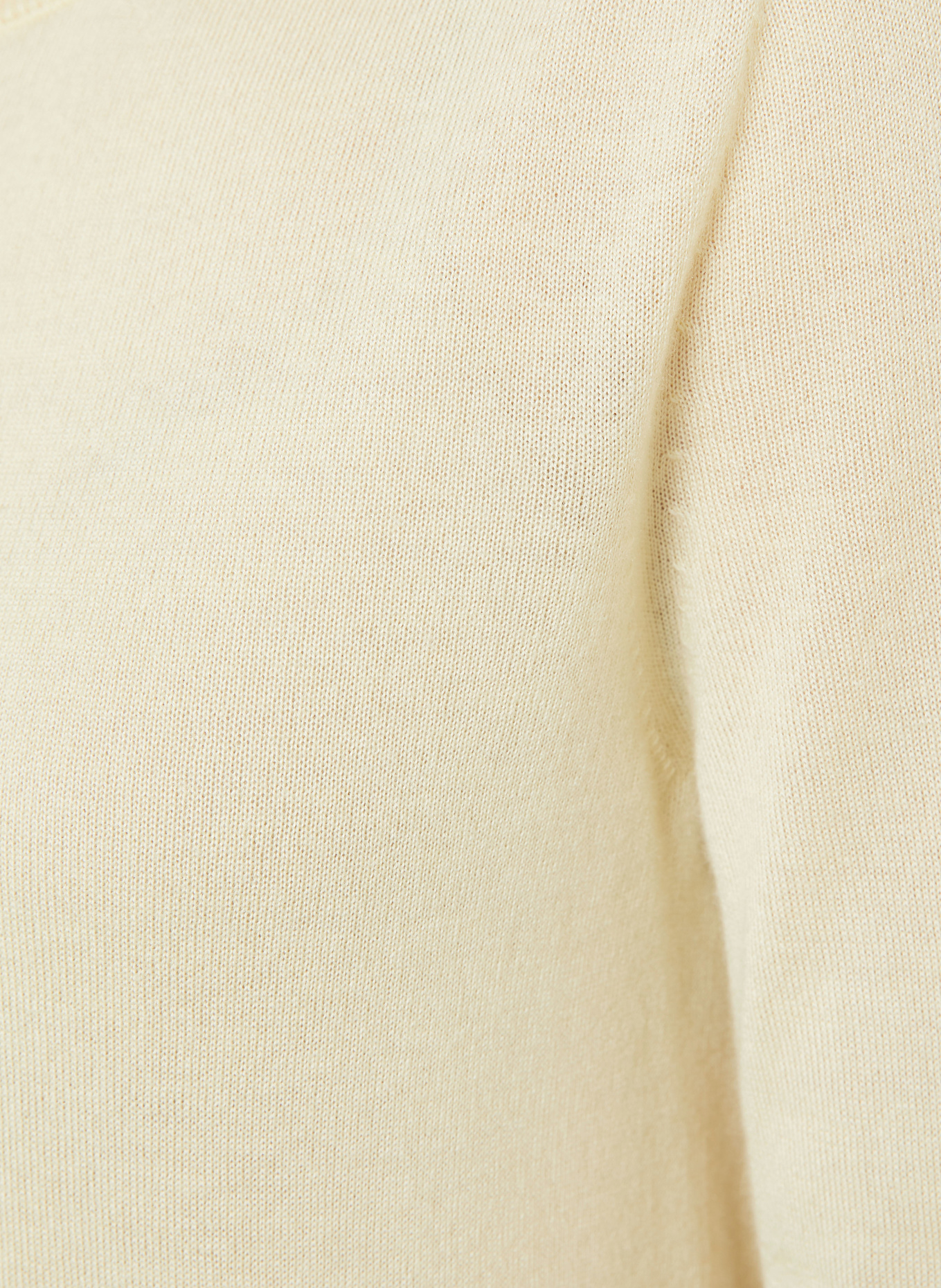 IRIS von ARNIM Cashmere-Pullover LAUREEN mit Seide: HELLGELB