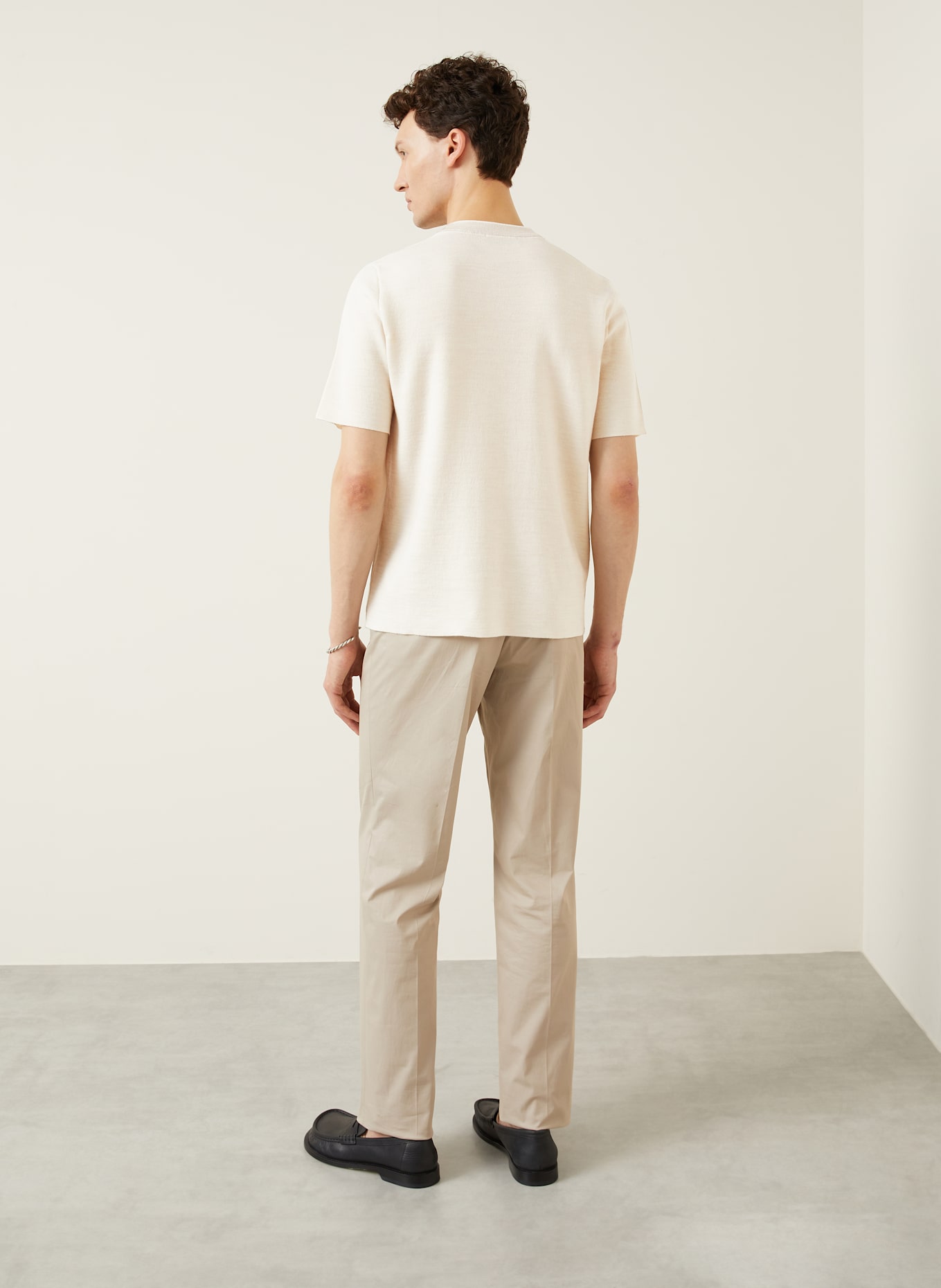 IRIS von ARNIM Strickshirt DEMINI: WEISS