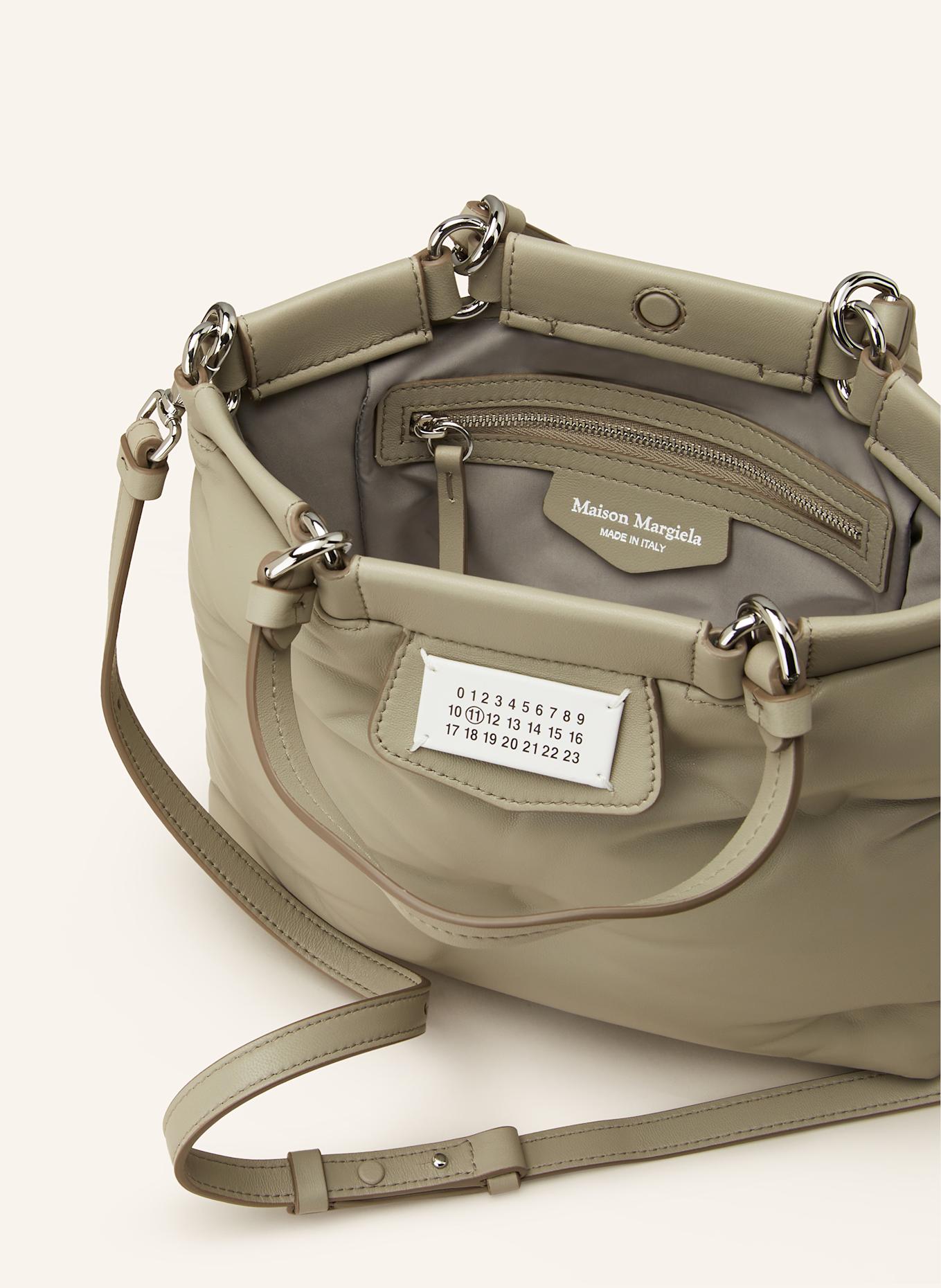 Maison Margiela Torba na ramię GLAM SLAM SMALL: SZAROBRĄZOWY