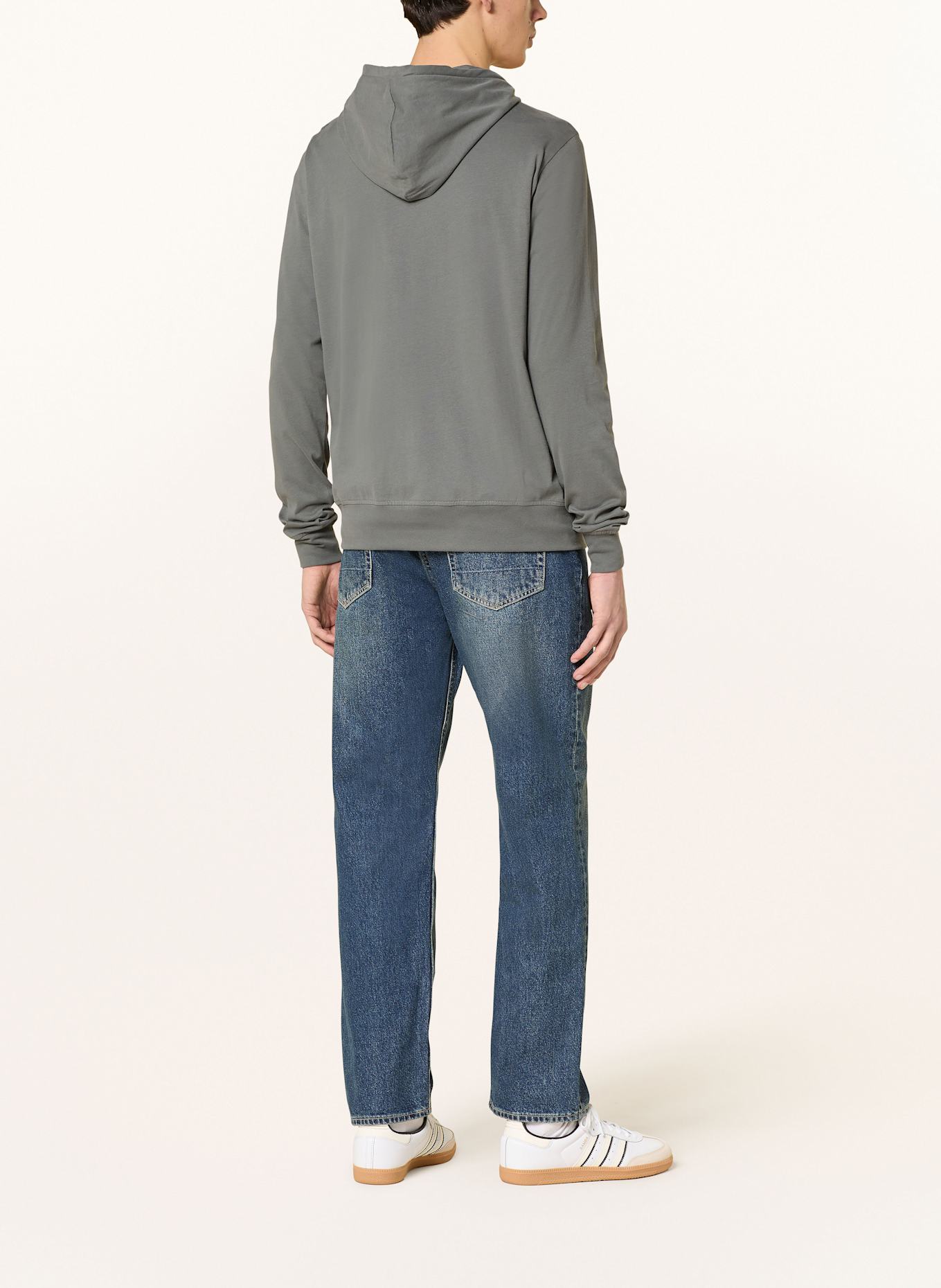 ALLSAINTS Bluza rozpinana BRACE, Kolor: SZARY (Obrazek 3)