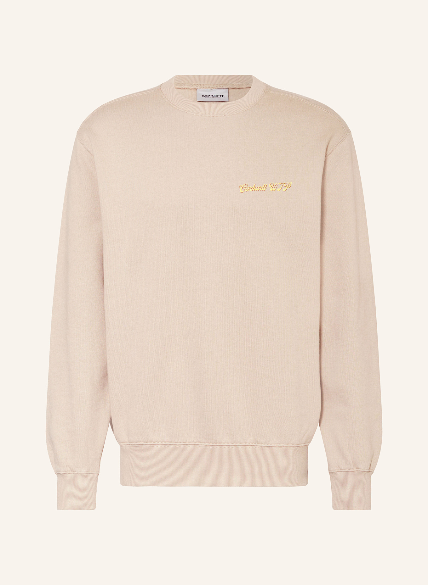 carhartt WIP Mikina s kapucí, Barva: BÉŽOVÁ (Obrázek 1)