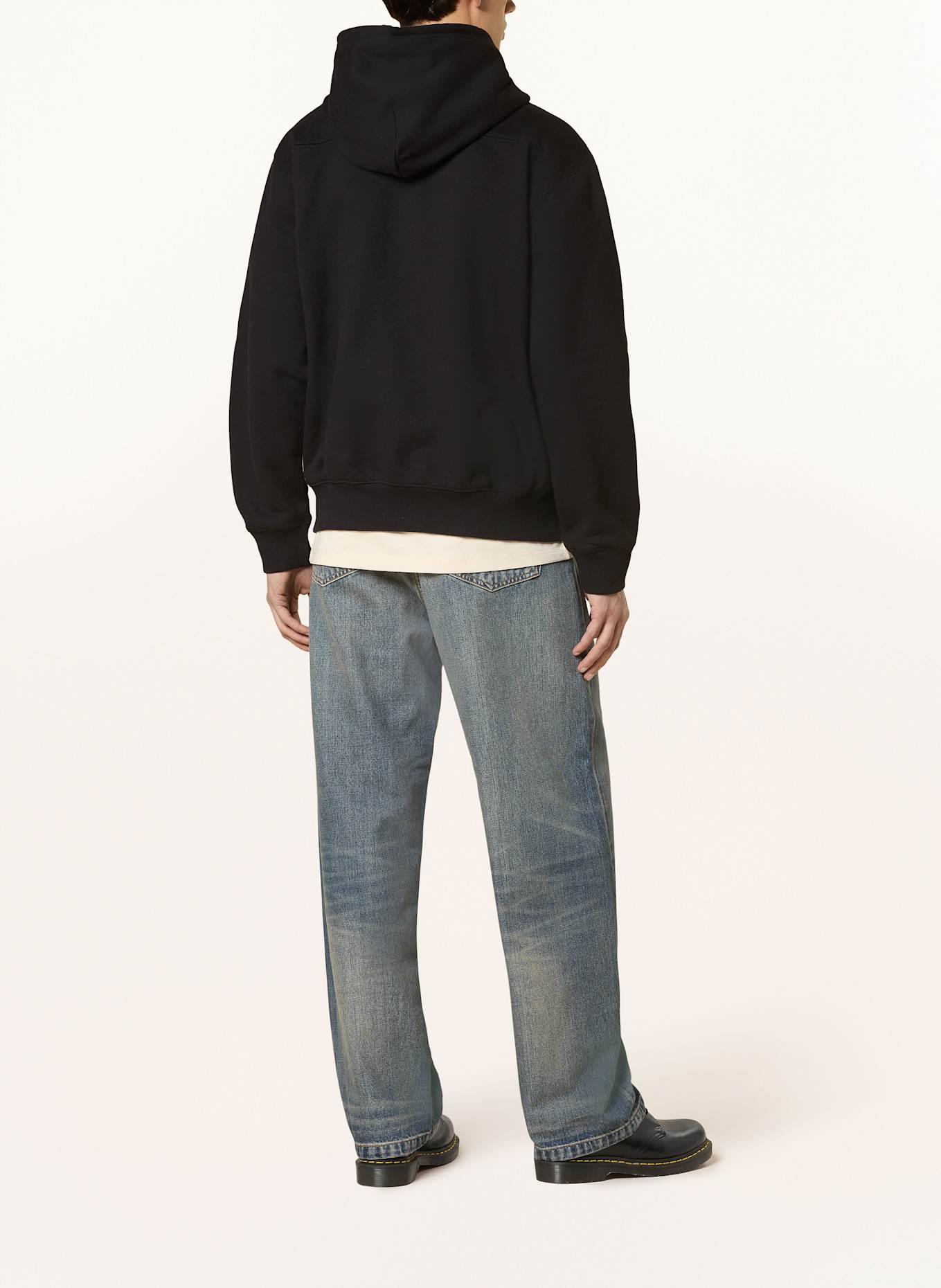 carhartt WIP ELDON sweat jacket: BLACK