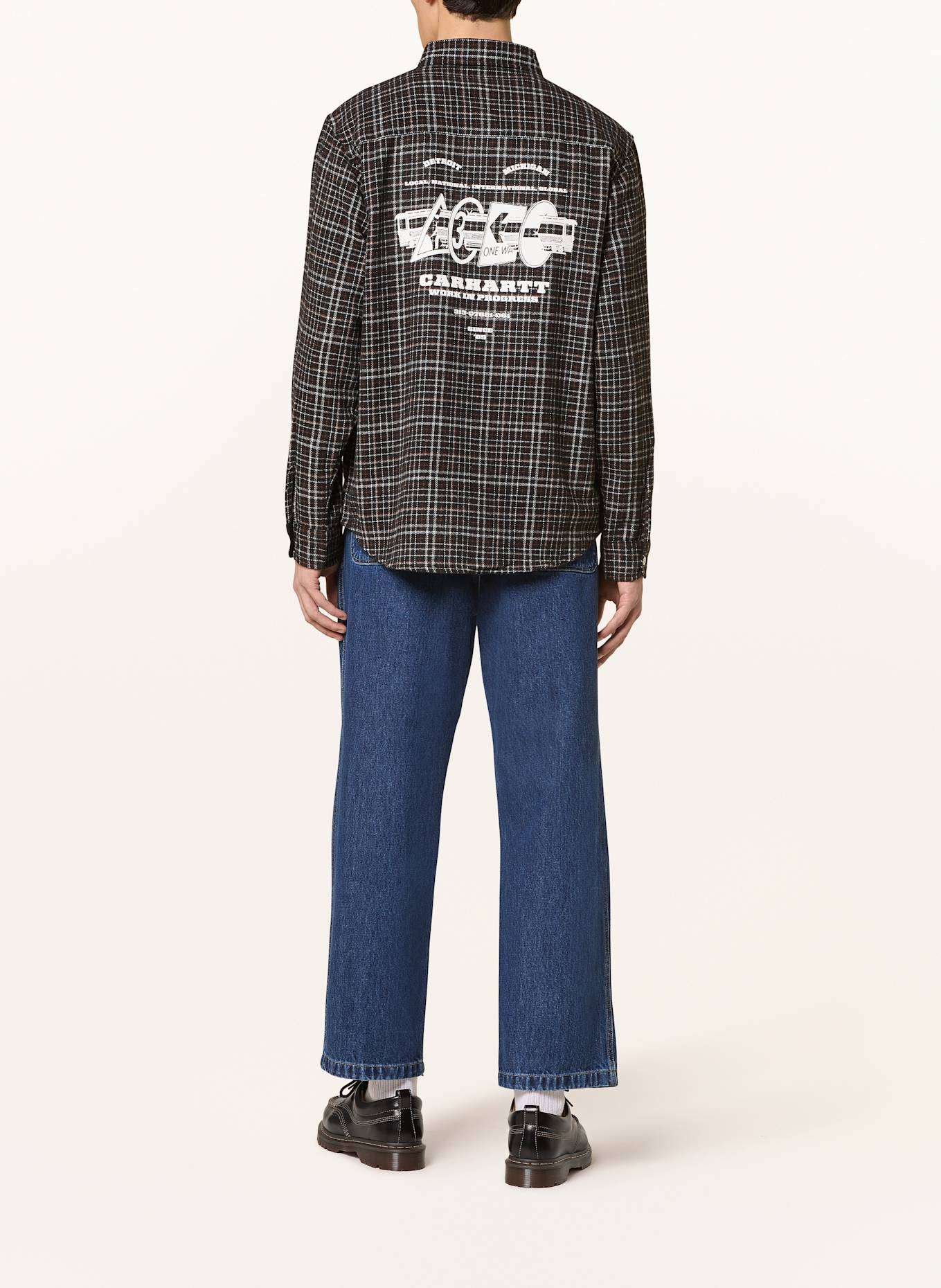 carhartt WIP Džíny JACE Loose Tapered Fit: 0106 Blue, stone washed