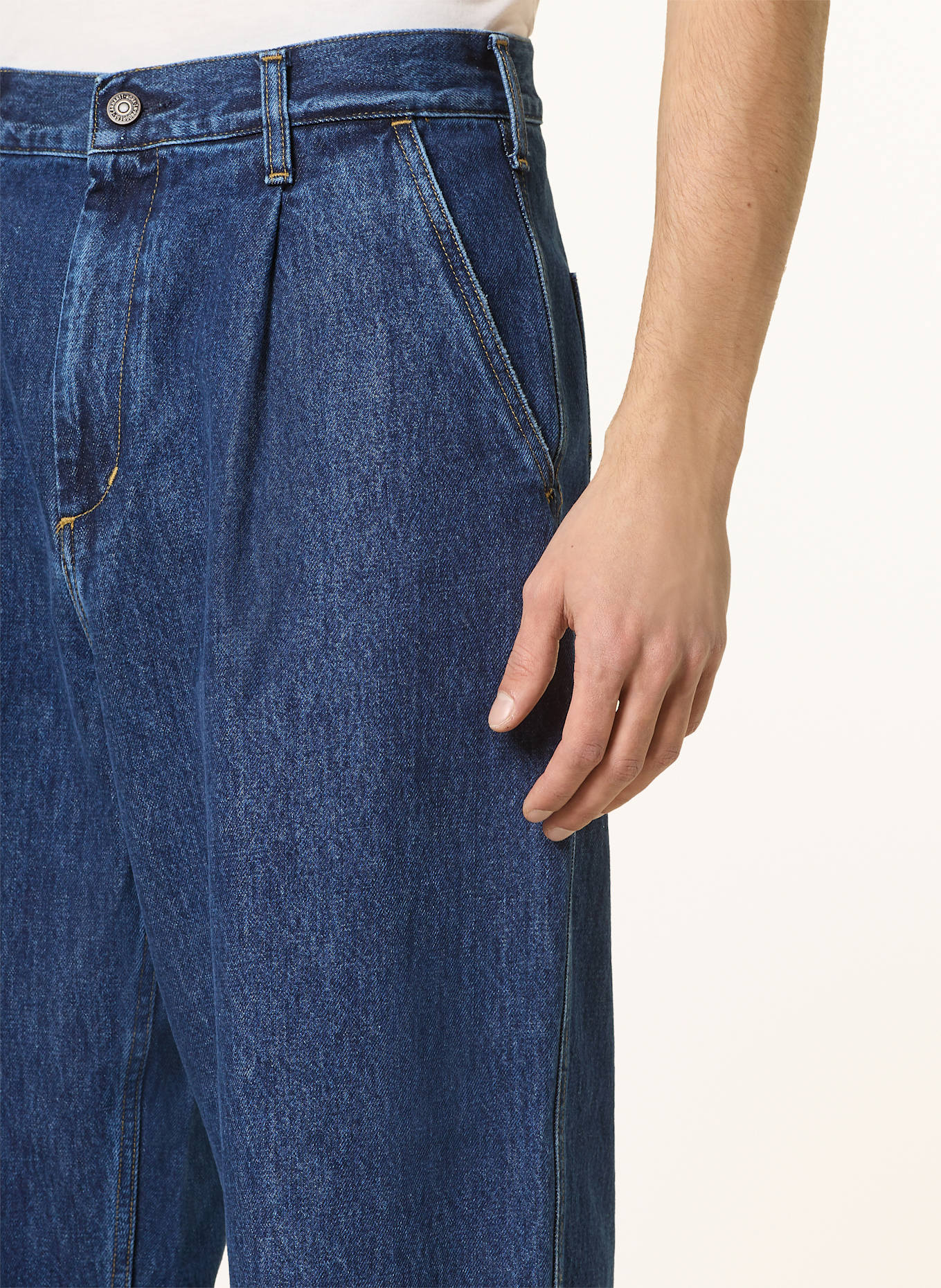 carhartt WIP Džíny JACE Loose Tapered Fit: 0106 Blue, stone washed