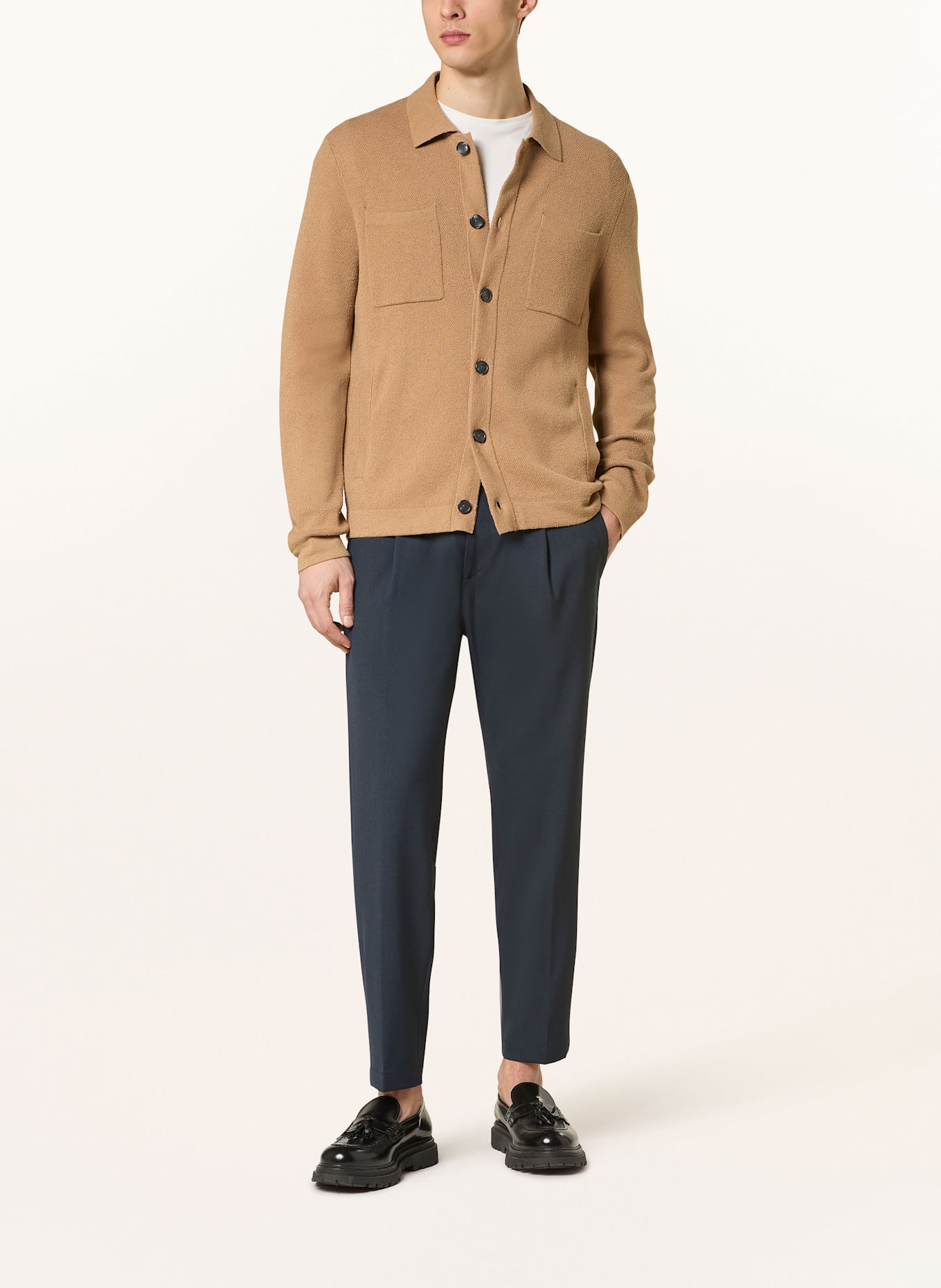 CINQUE Hose CISALTO Tapered Fit: DUNKELBLAU