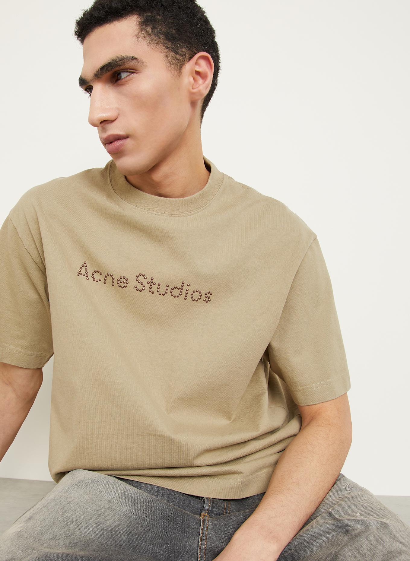 Acne Studios T-Shirt: BEIGE
