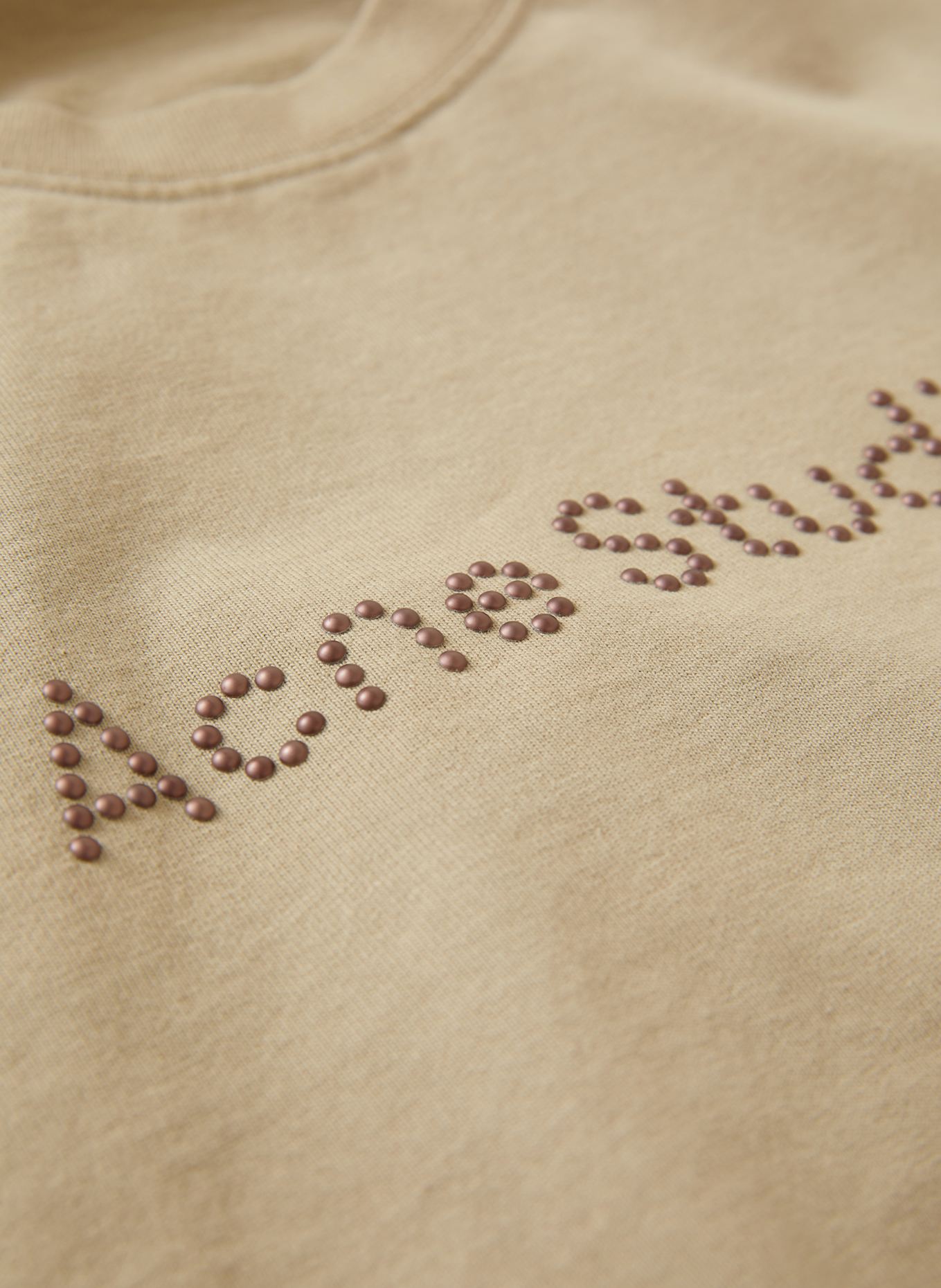 Acne Studios T-Shirt: BEIGE