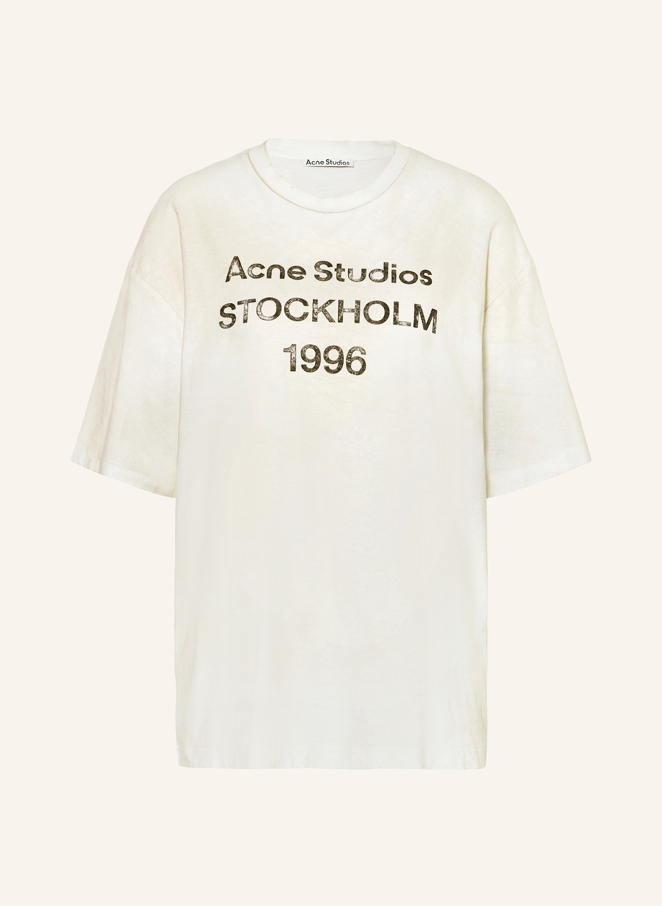 Acne Studios T-shirt: ECRU