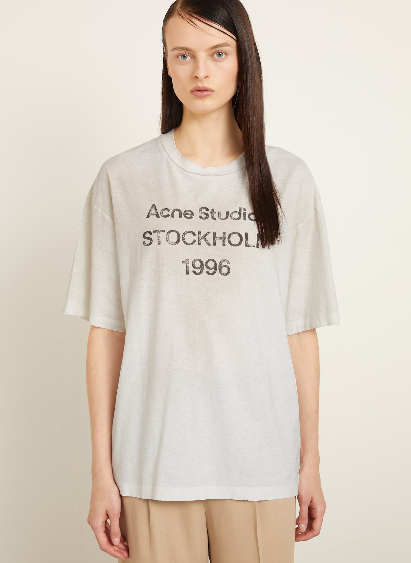 Acne Studios T-shirt: ECRU