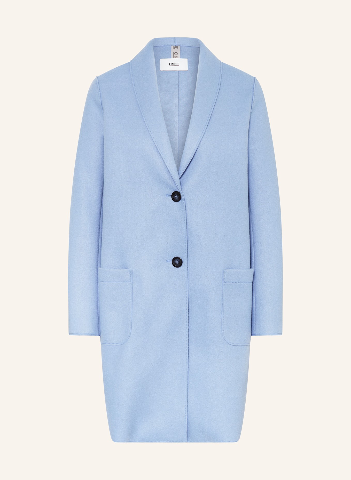 CINQUE Mantel: HELLBLAU
