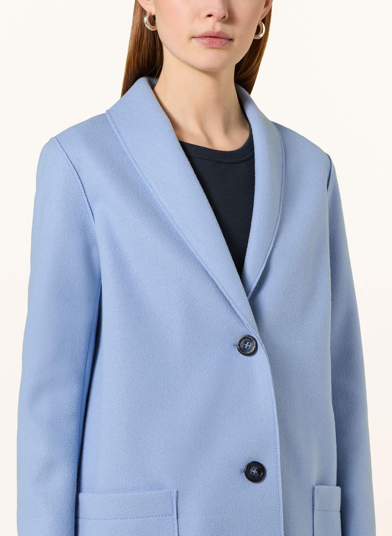 CINQUE Mantel: HELLBLAU