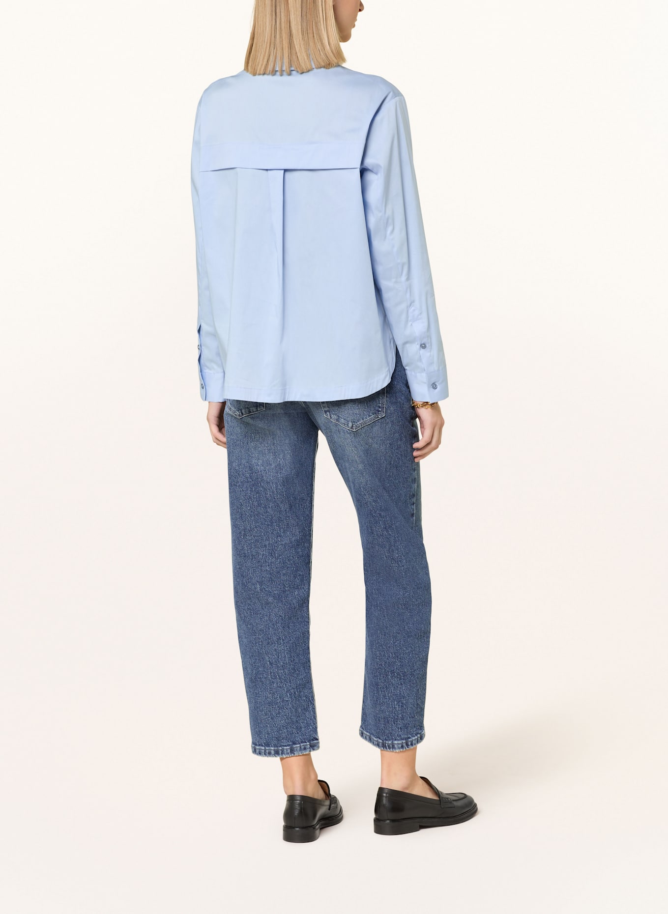 CINQUE Hemdbluse CIPIXIE: HELLBLAU