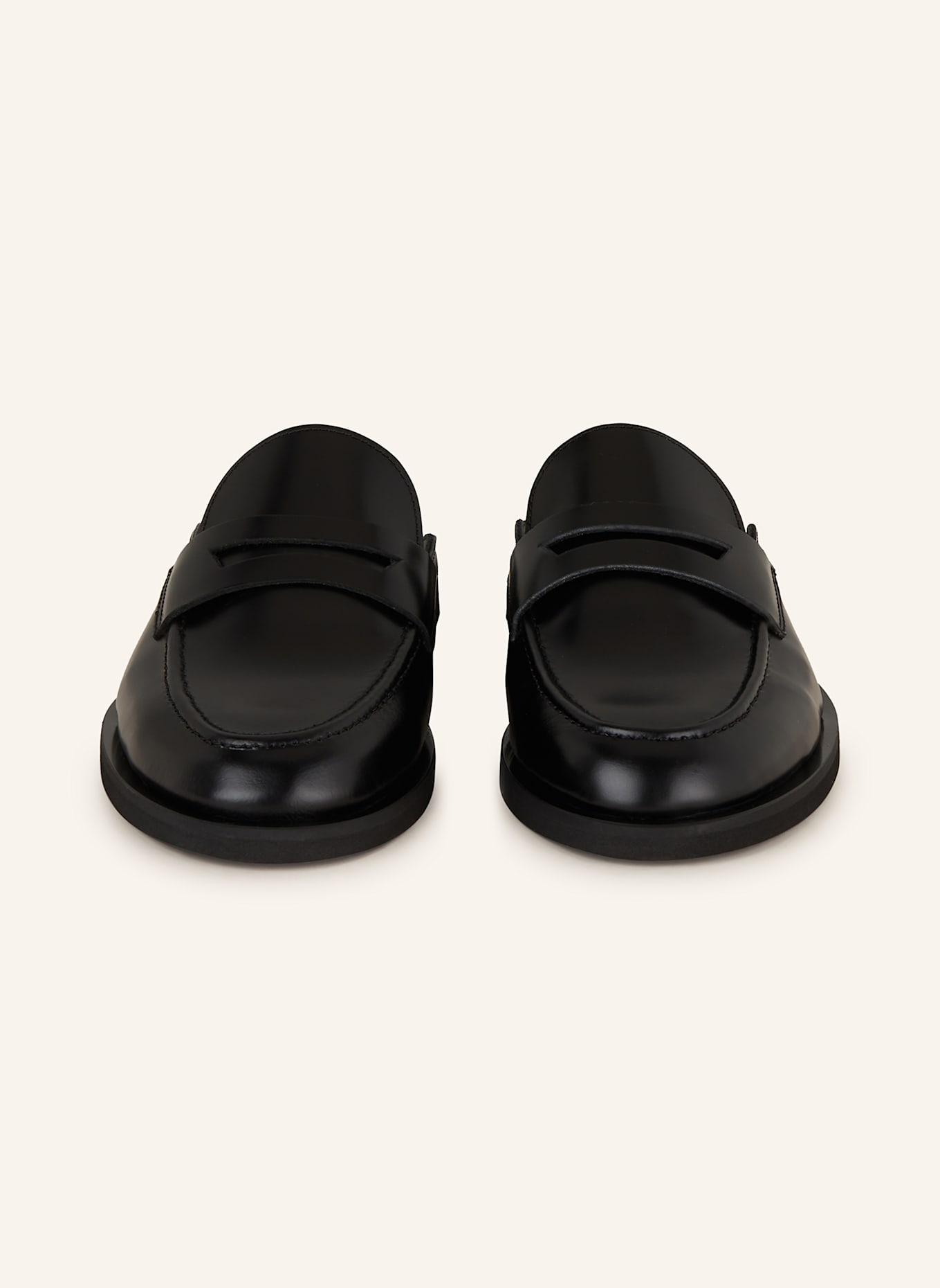 MRS & HUGS Mules: BLACK