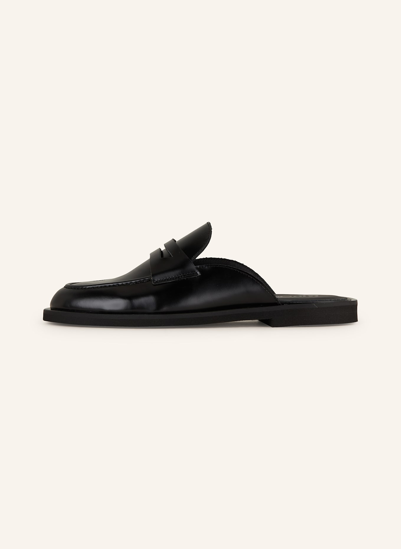 MRS & HUGS Mules: BLACK