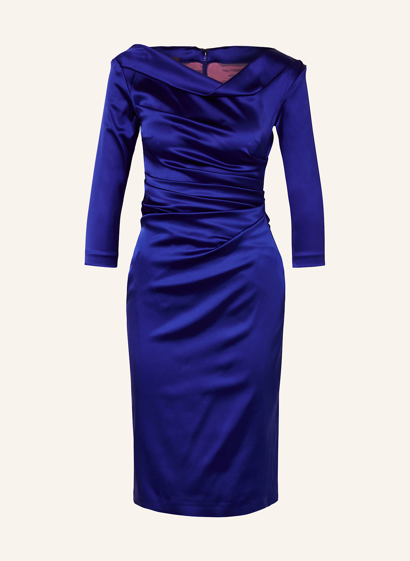 TALBOT RUNHOF Cocktail dress with 3/4 sleeves: BLUE