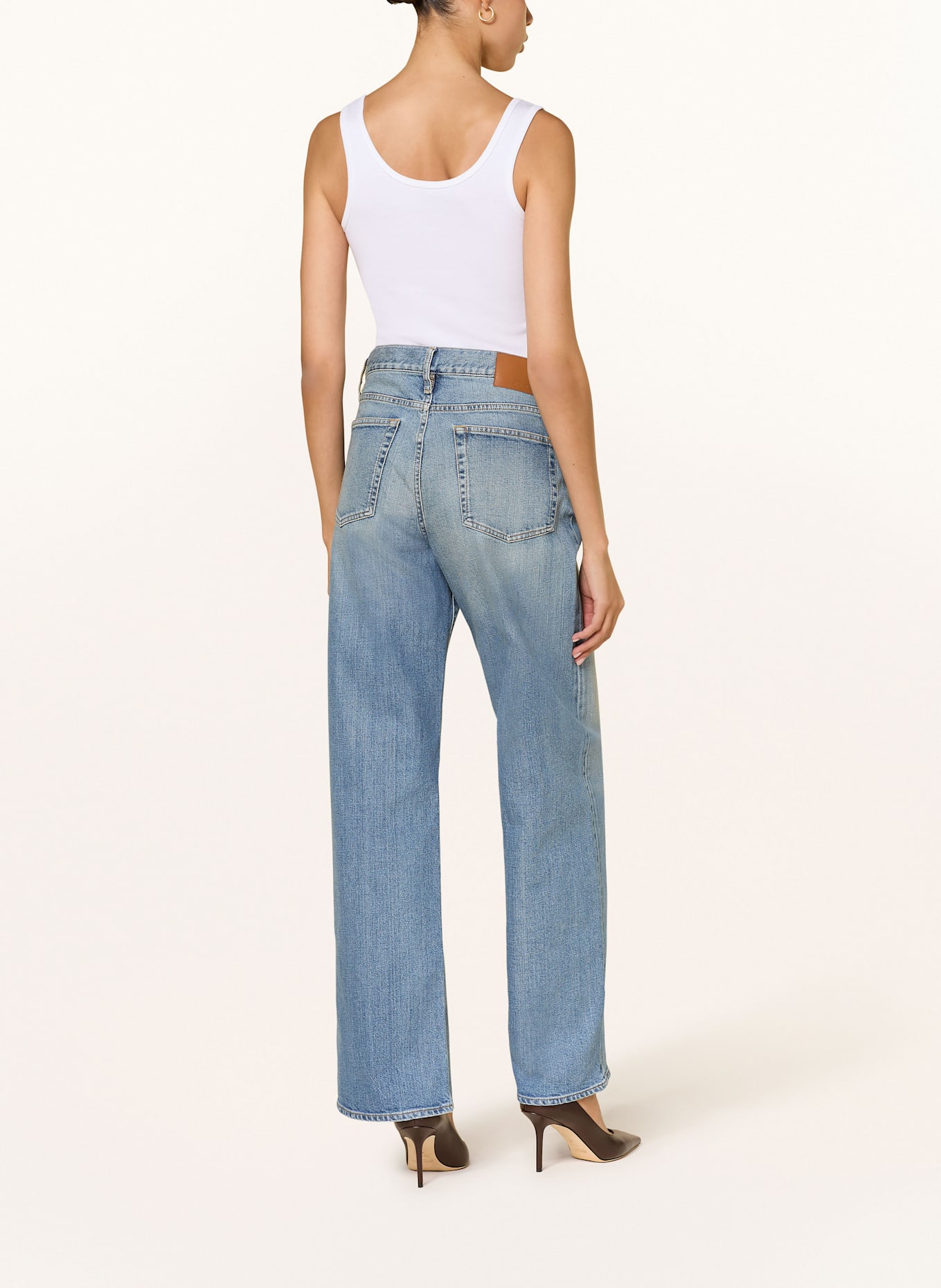 RALPH LAUREN Collection Tank top ELLIS: WHITE