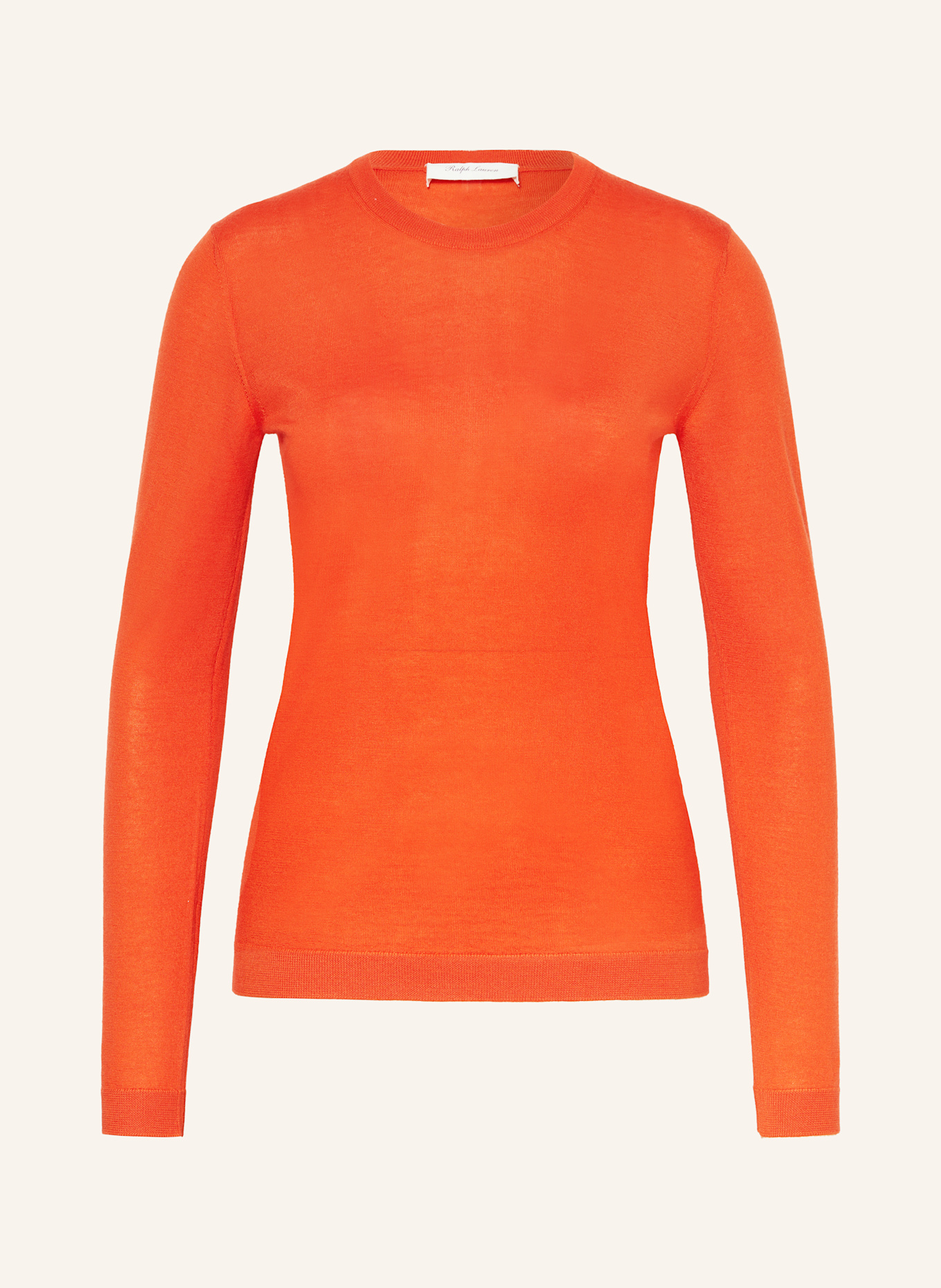 RALPH LAUREN Collection Kasjmier trui in oranje