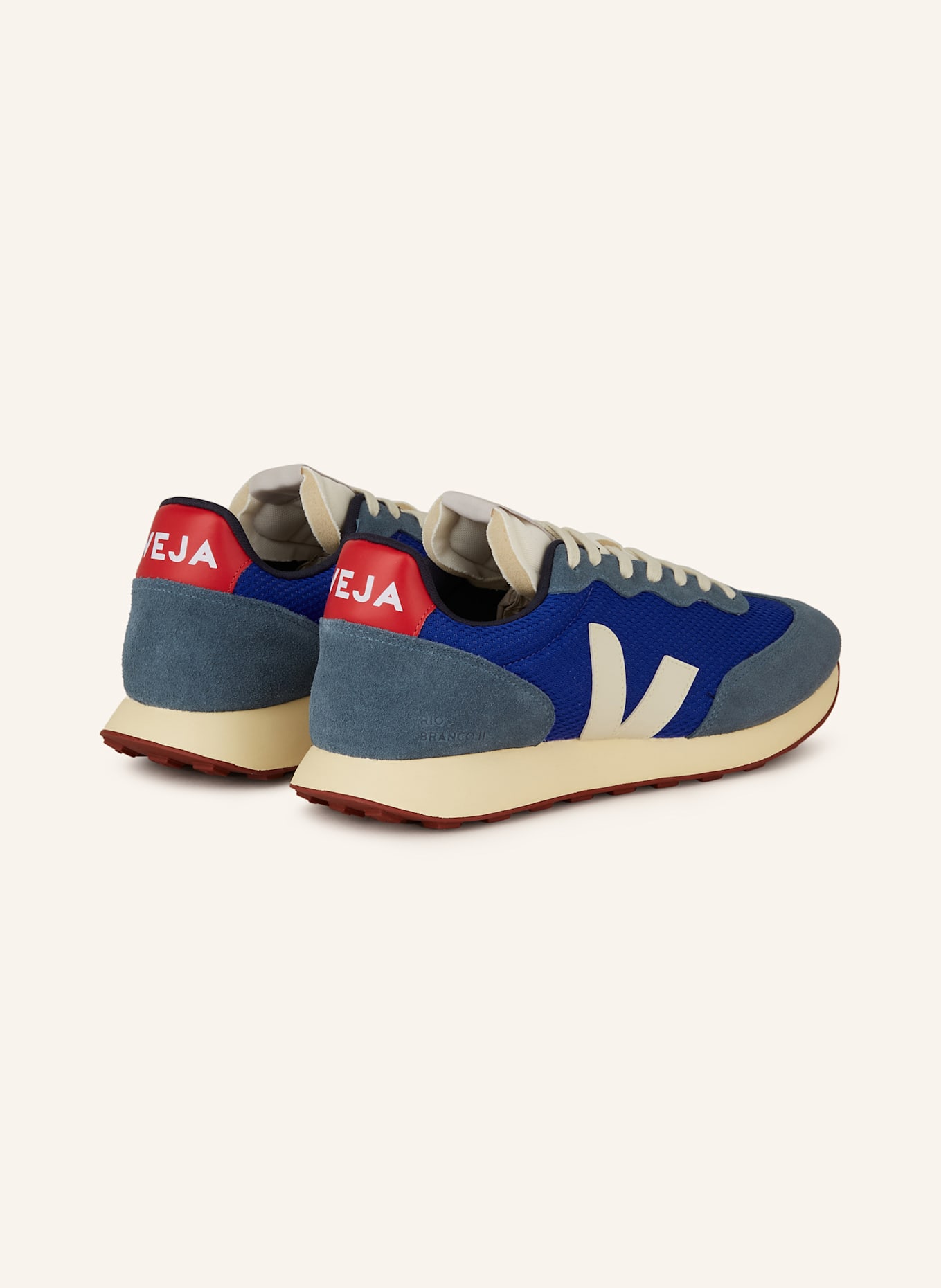 VEJA Sneakers RIO BRANCO II in blue/ blue gray/ cream