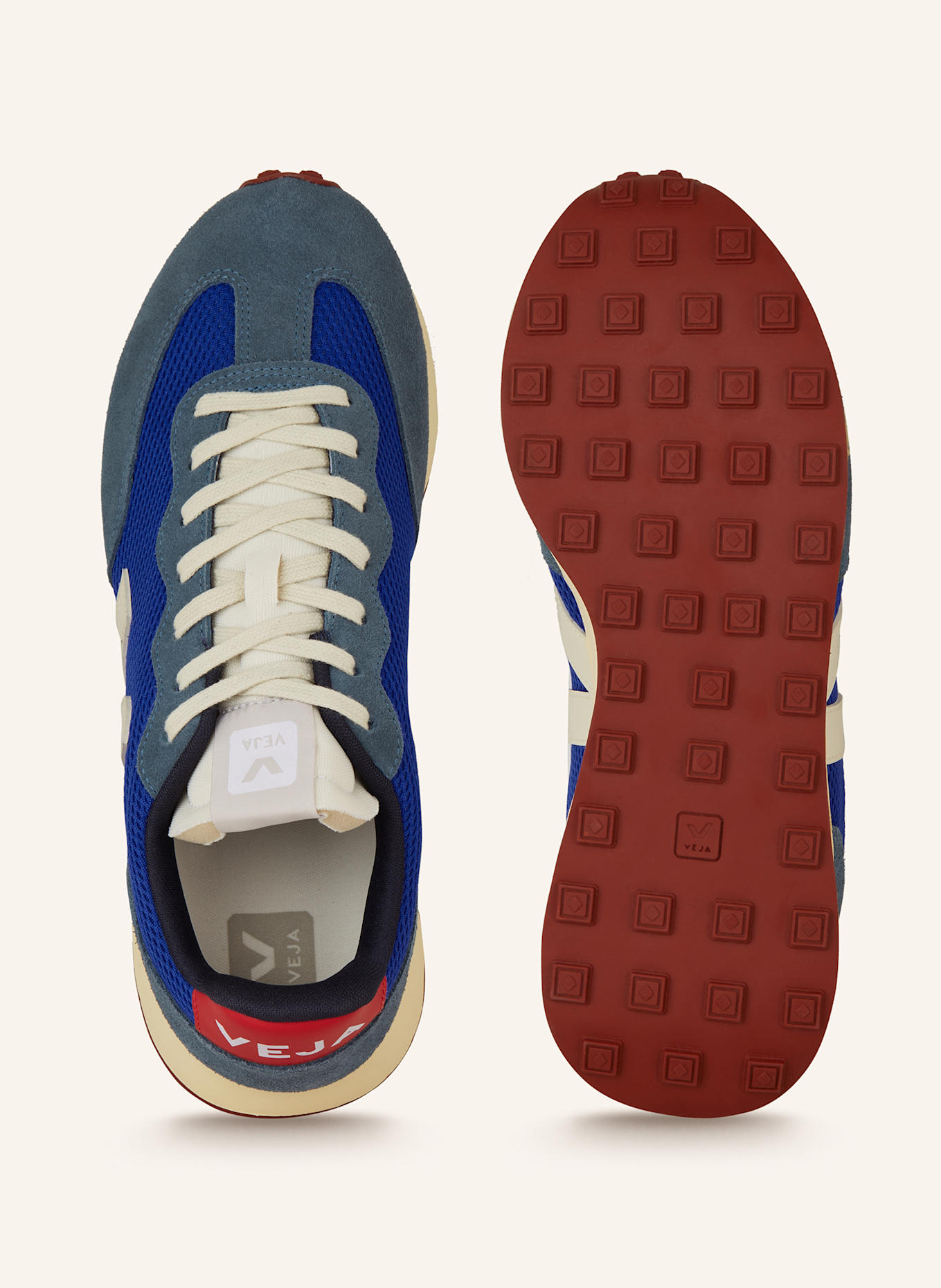 VEJA Sneakers RIO BRANCO II in blue/ blue gray/ cream