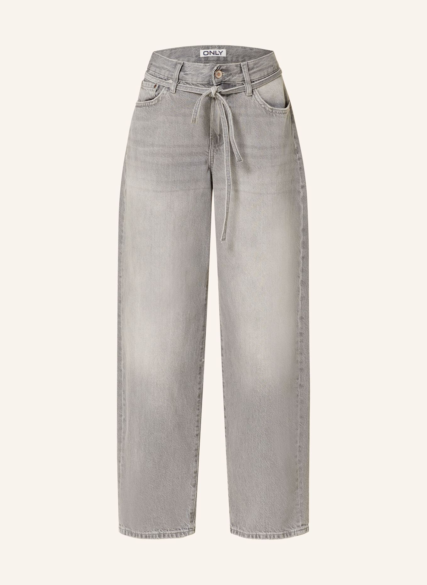 ONLY Mom Jeans: MEDIUM GREY DENIM