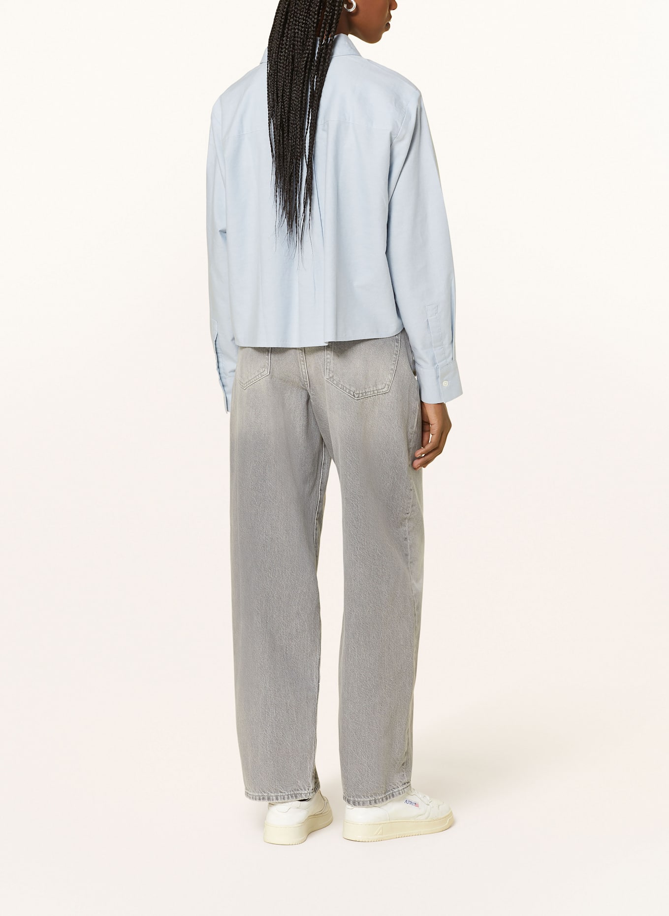 ONLY Mom Jeans: MEDIUM GREY DENIM