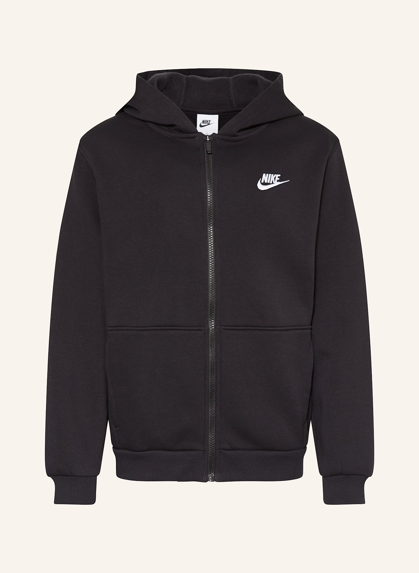 Nike Sweatjacke: SCHWARZ