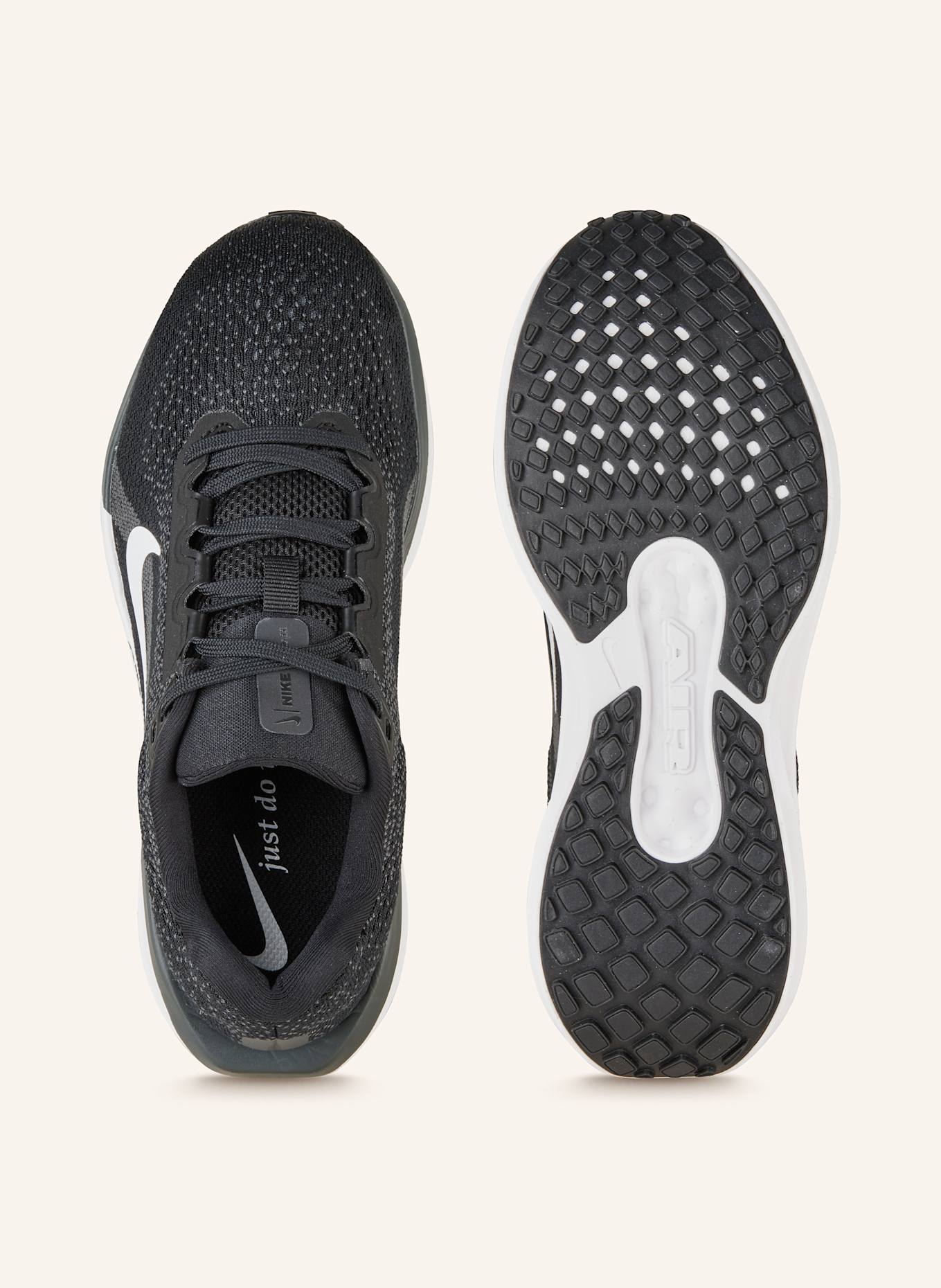 Nike Laufschuhe AIR WINFLO 11: SCHWARZ/ WEISS