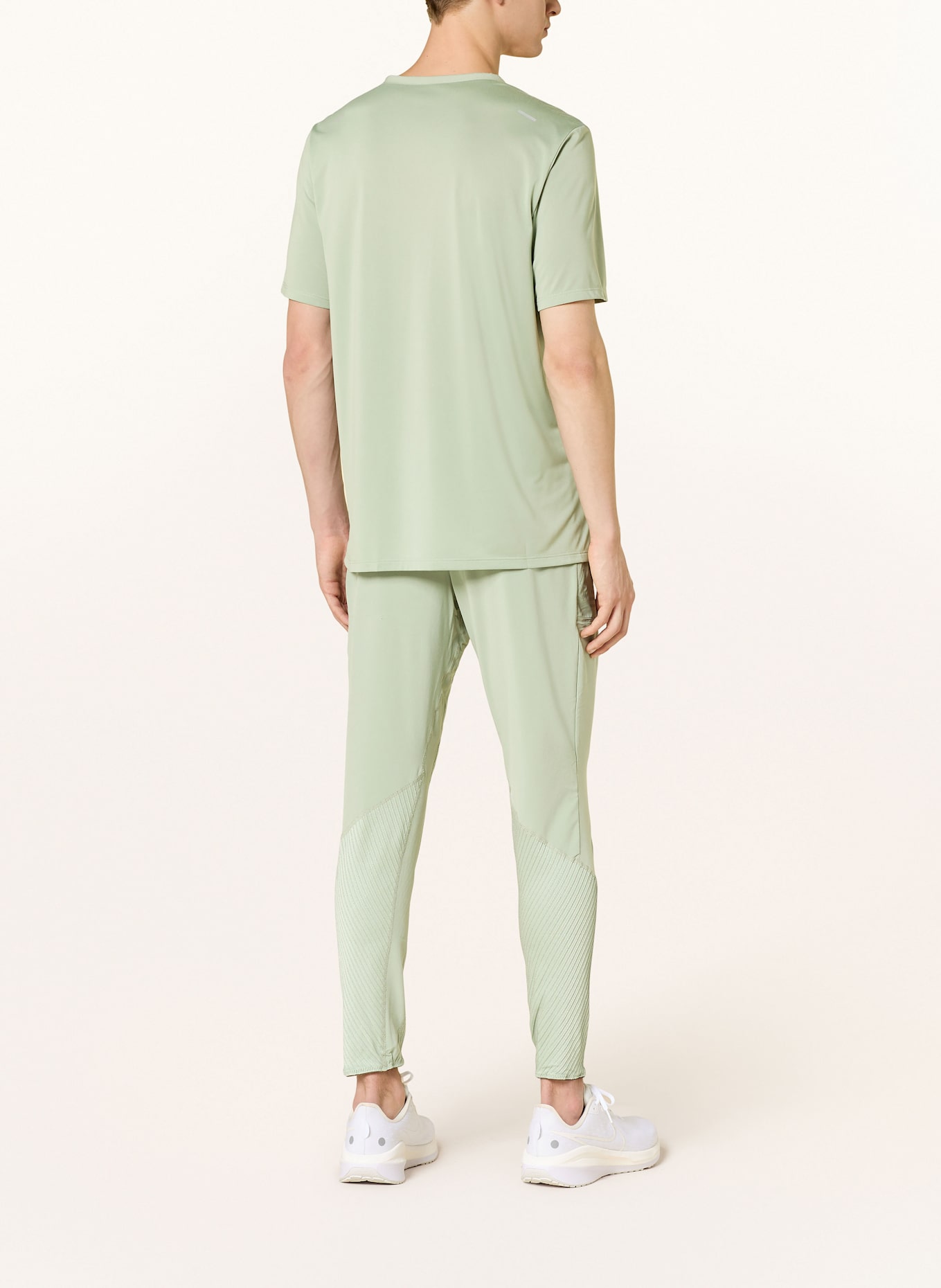 Nike PHENOM RUN running pants: LIGHT GREEN