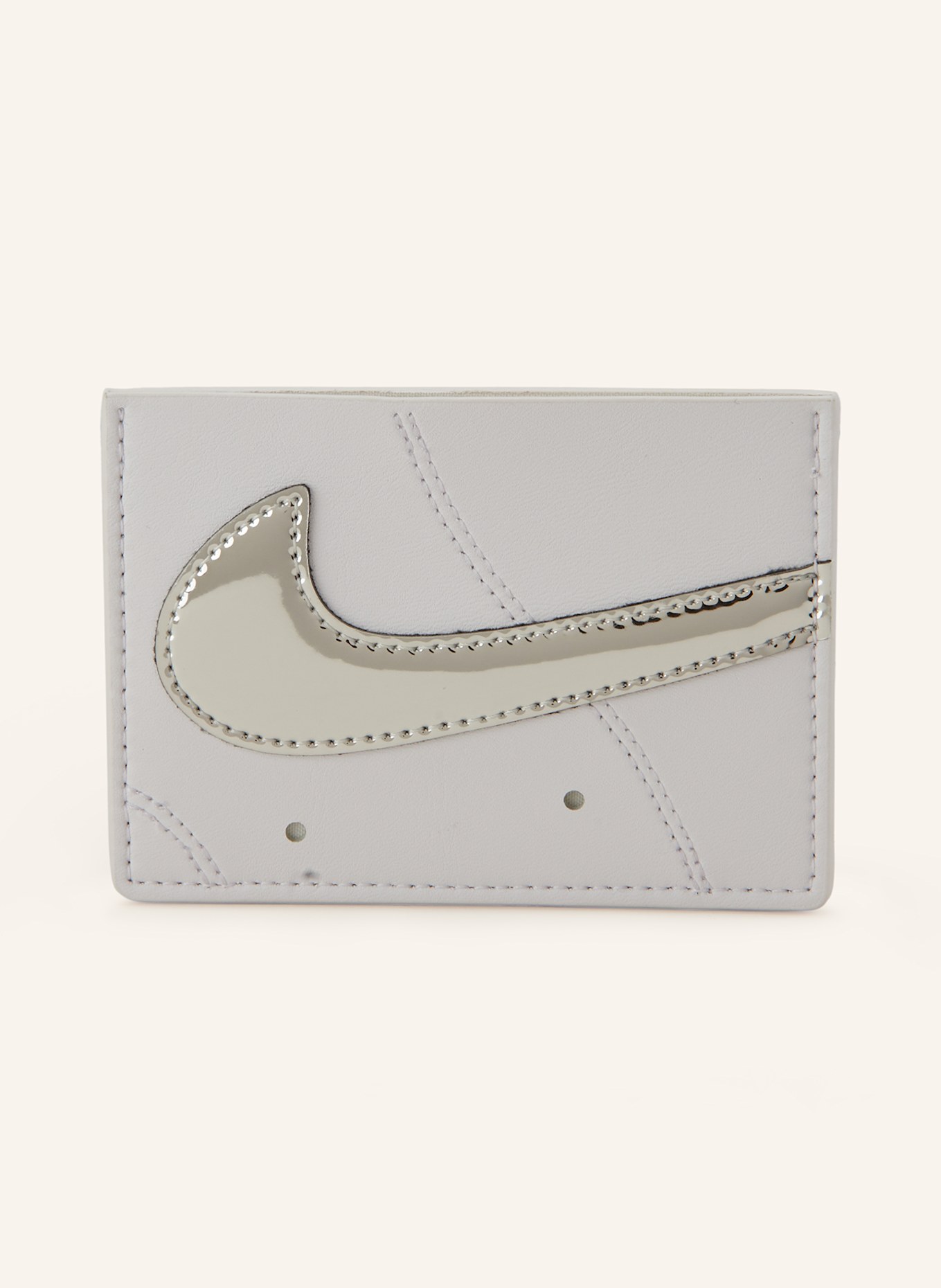 Nike Etui na karty NIKE ICON AIR FORCE 1: BIAŁY/ SREBRNY