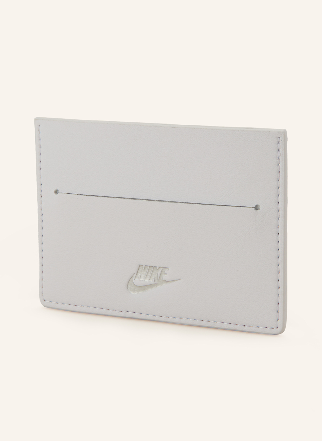 Nike Etui na karty NIKE ICON AIR FORCE 1: BIAŁY/ SREBRNY