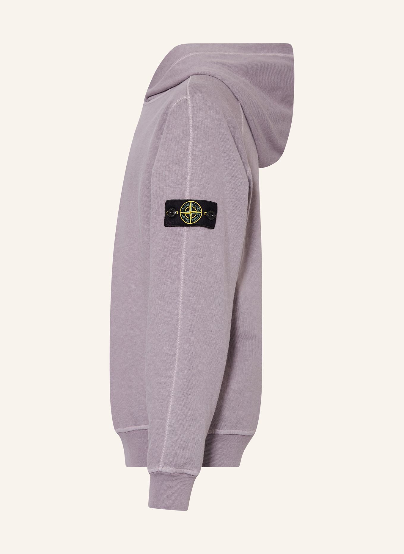 STONE ISLAND JUNIOR Hoodie: HELLLILA