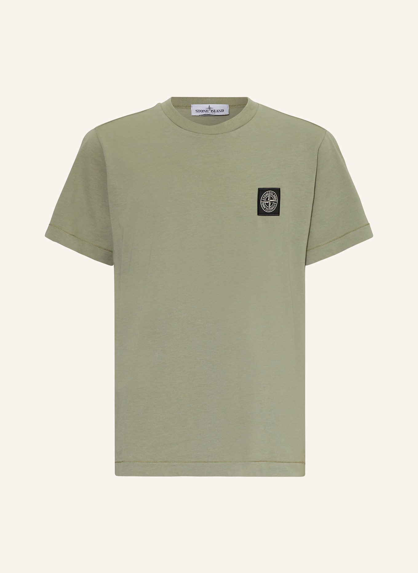 STONE ISLAND JUNIOR T-shirt: KAKI