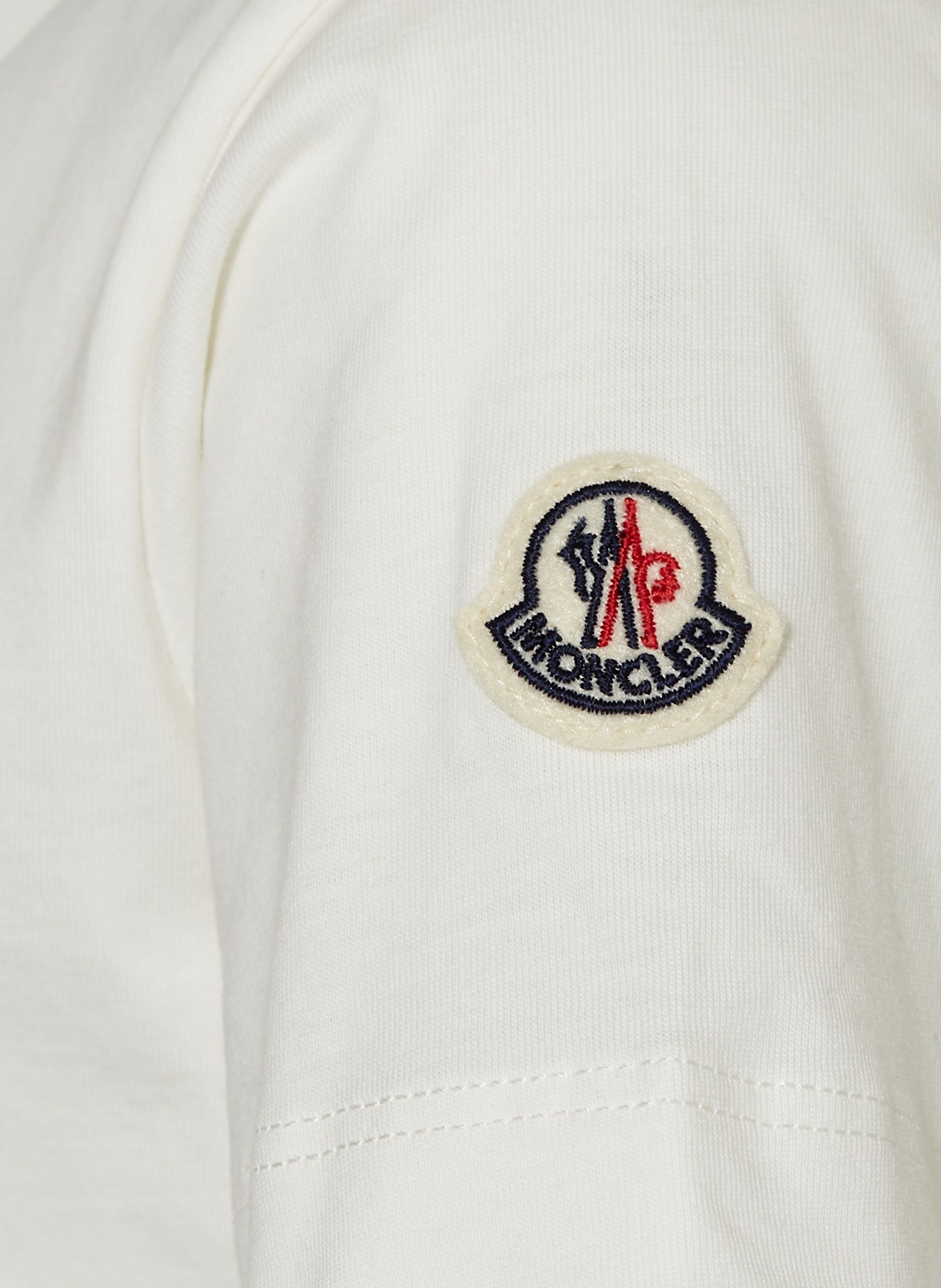 MONCLER enfant T-shirt: BIAŁY / CZARNY