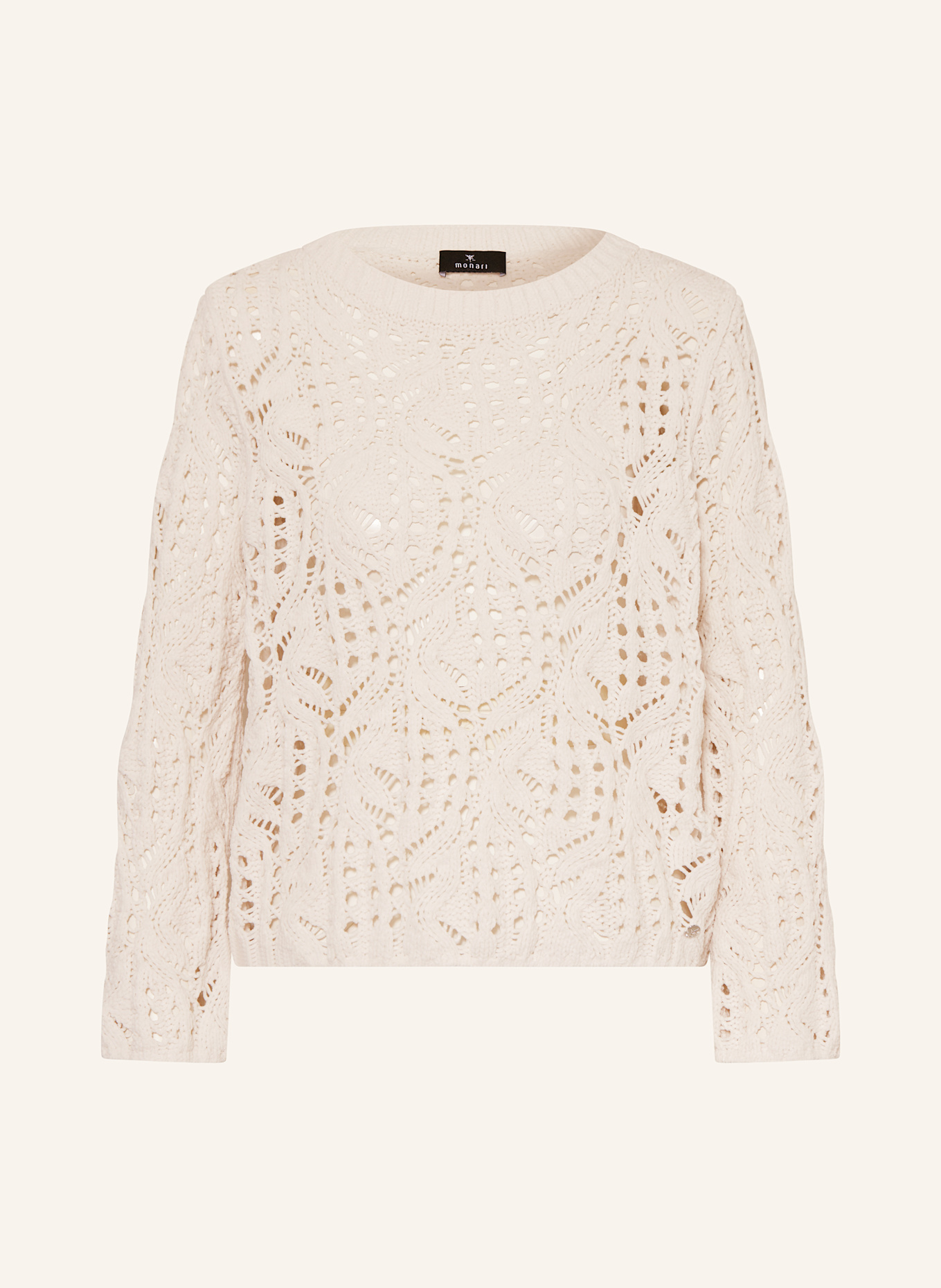 Monari Pullover Pullover Rautenmuster Monari Pullover Damen MONARI