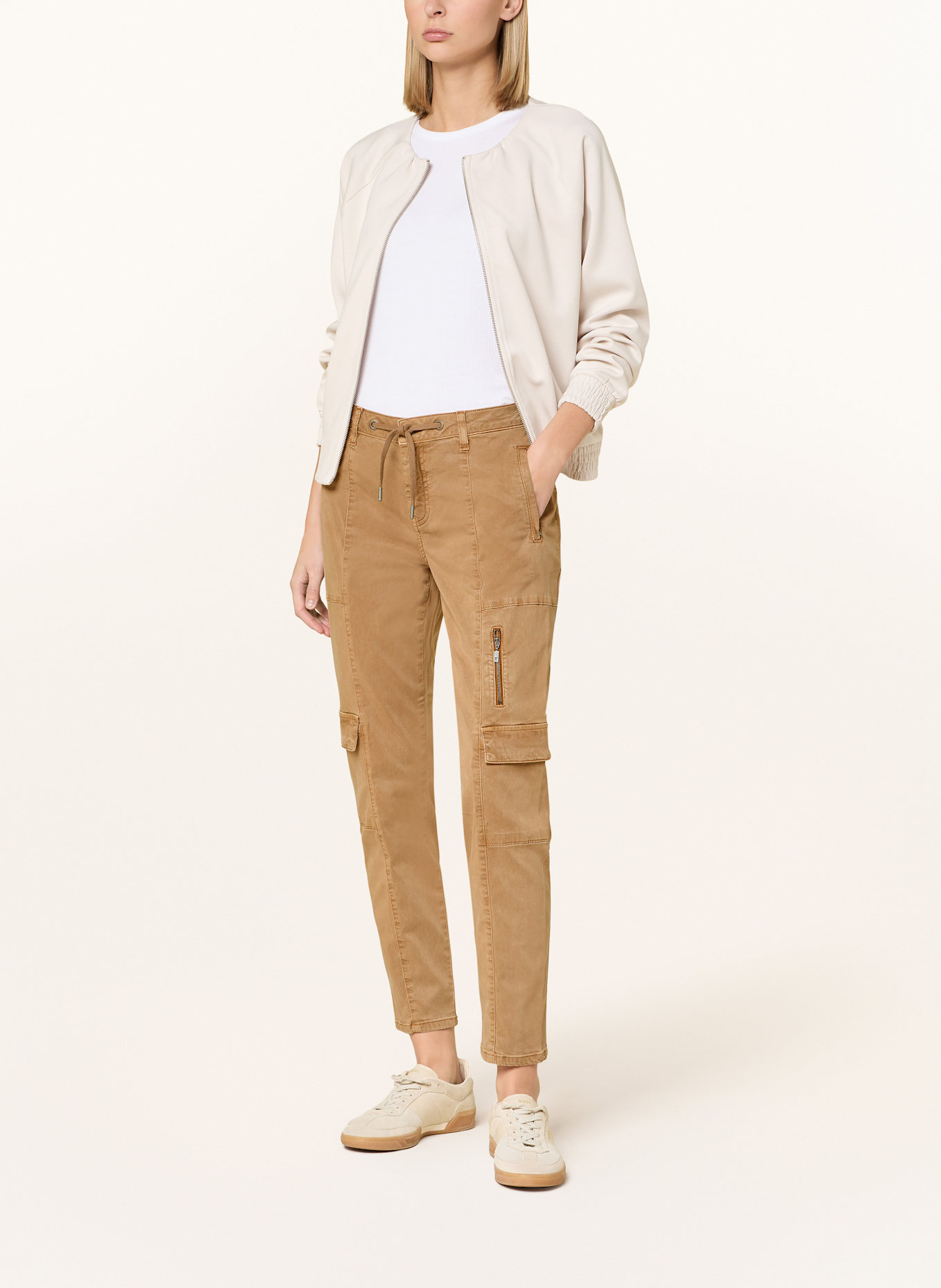 monari Carghose im Jogging-Stil: CAMEL