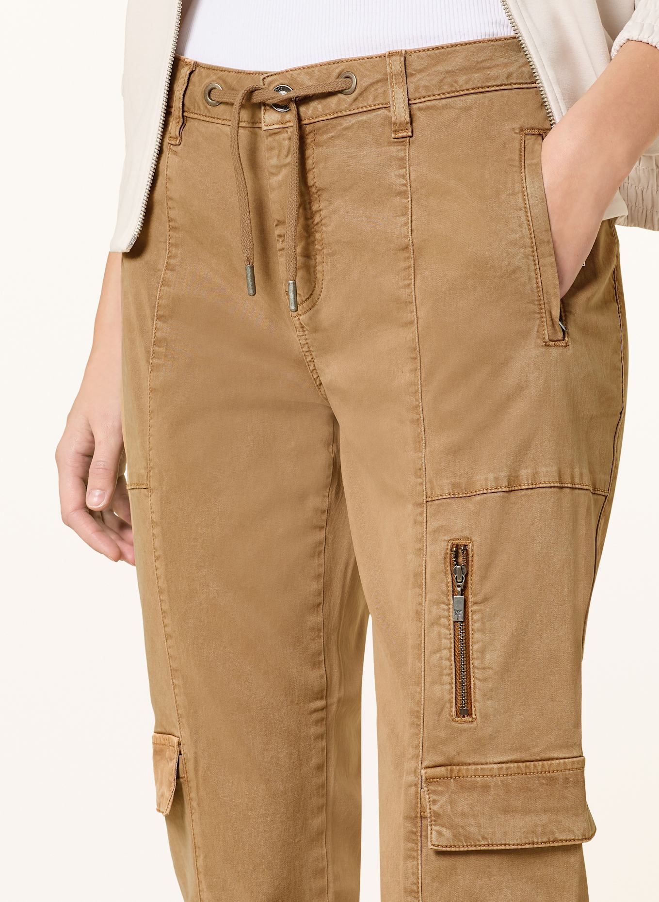 monari Carghose im Jogging-Stil: CAMEL