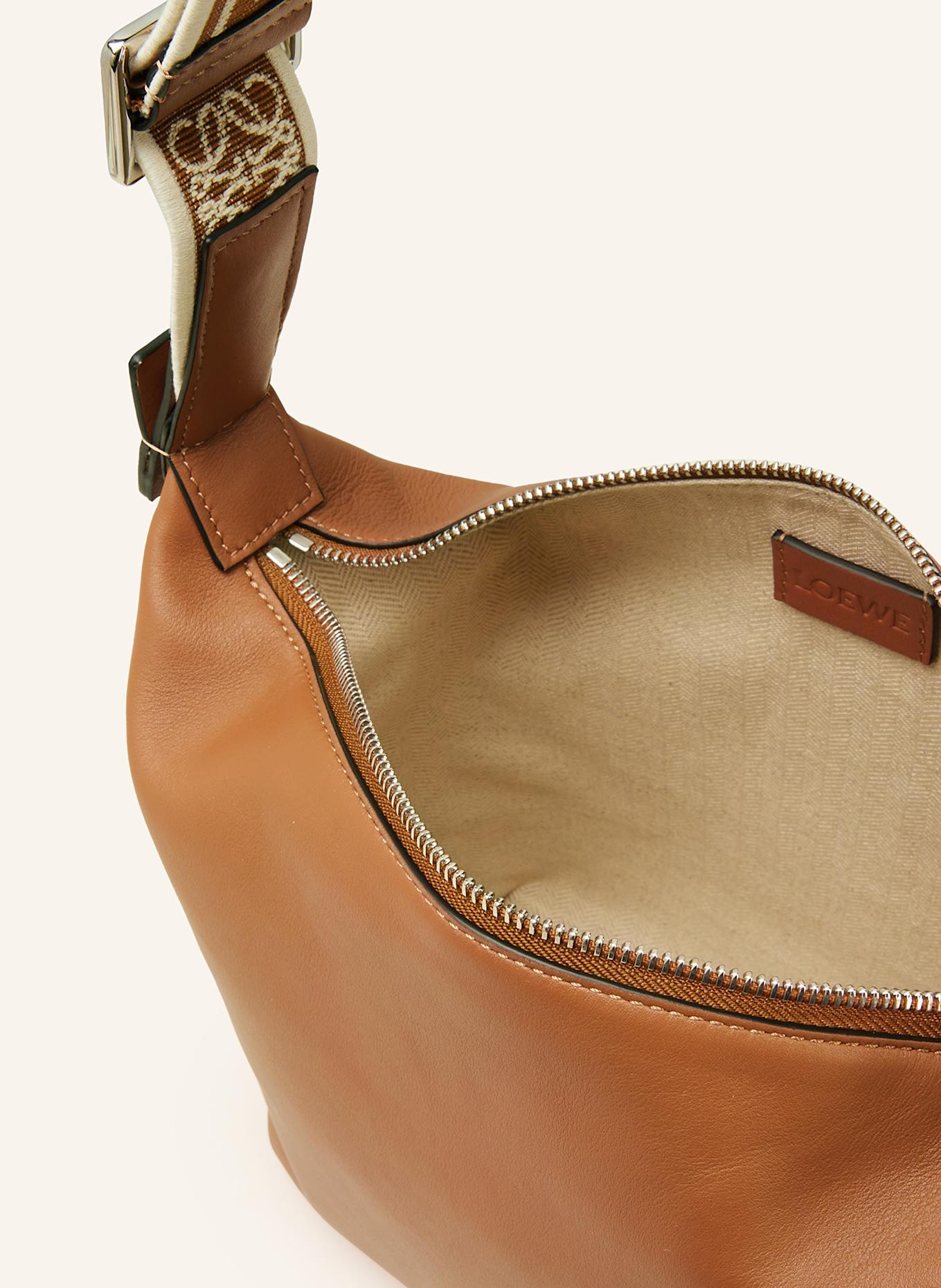 LOEWE Umhängetasche CUBI SMALL: BRAUN