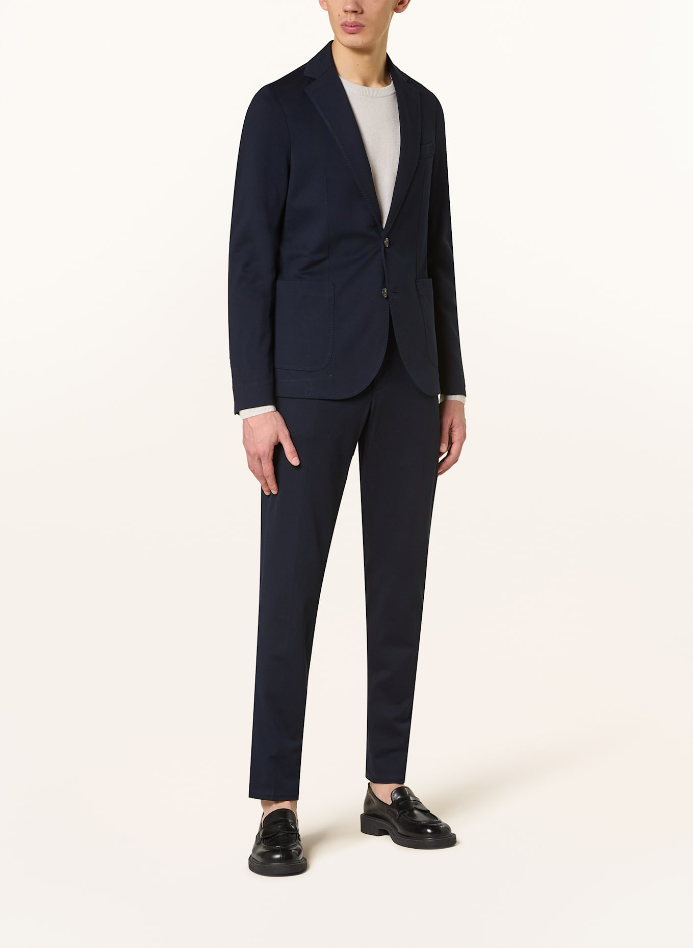 CIRCOLO 1901 Marynarka extra slim fit: GRANATOWY