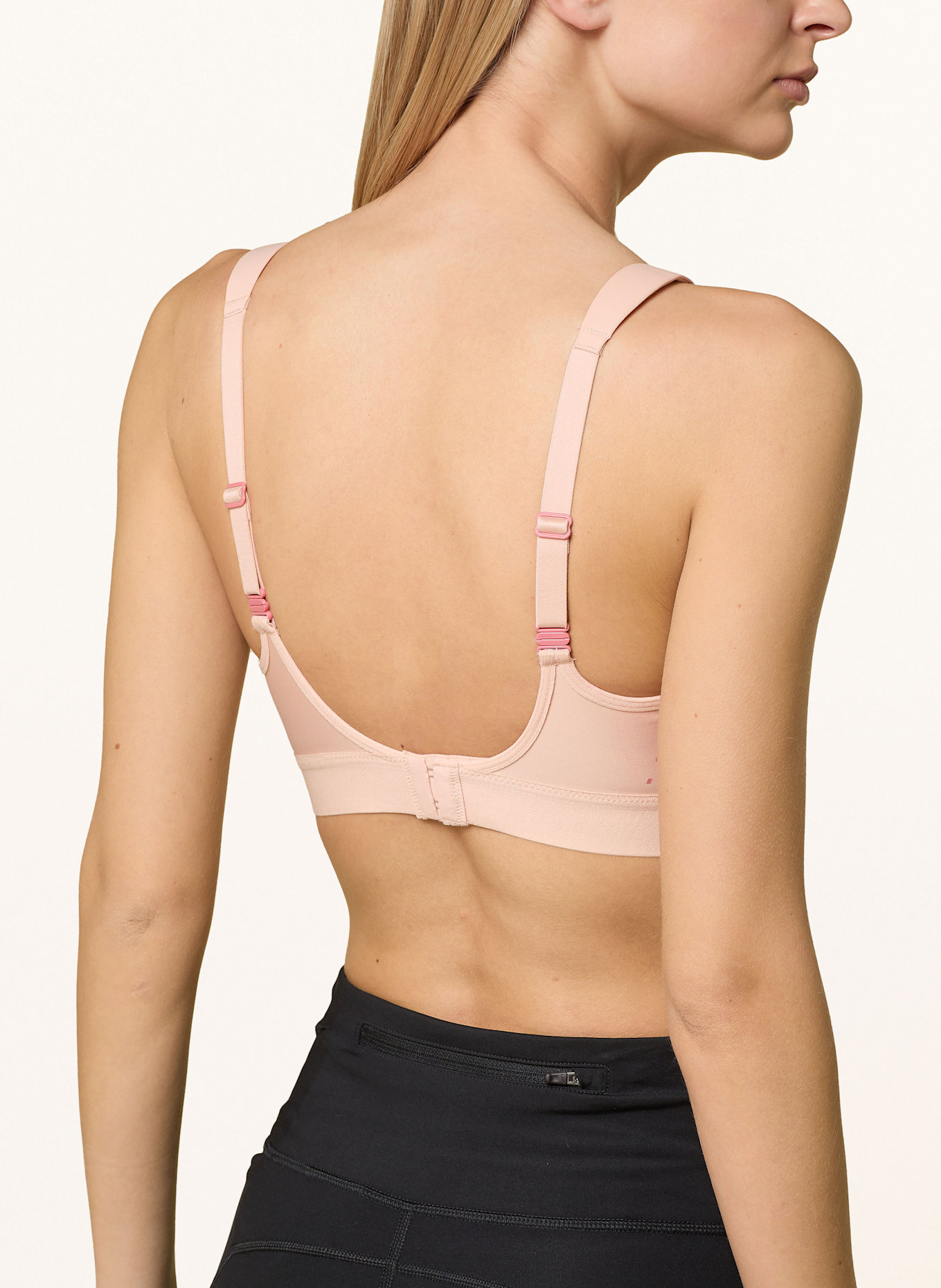 Triumph Sport-BH TRIACTION HYBRID LITE mit Mesh: LACHS