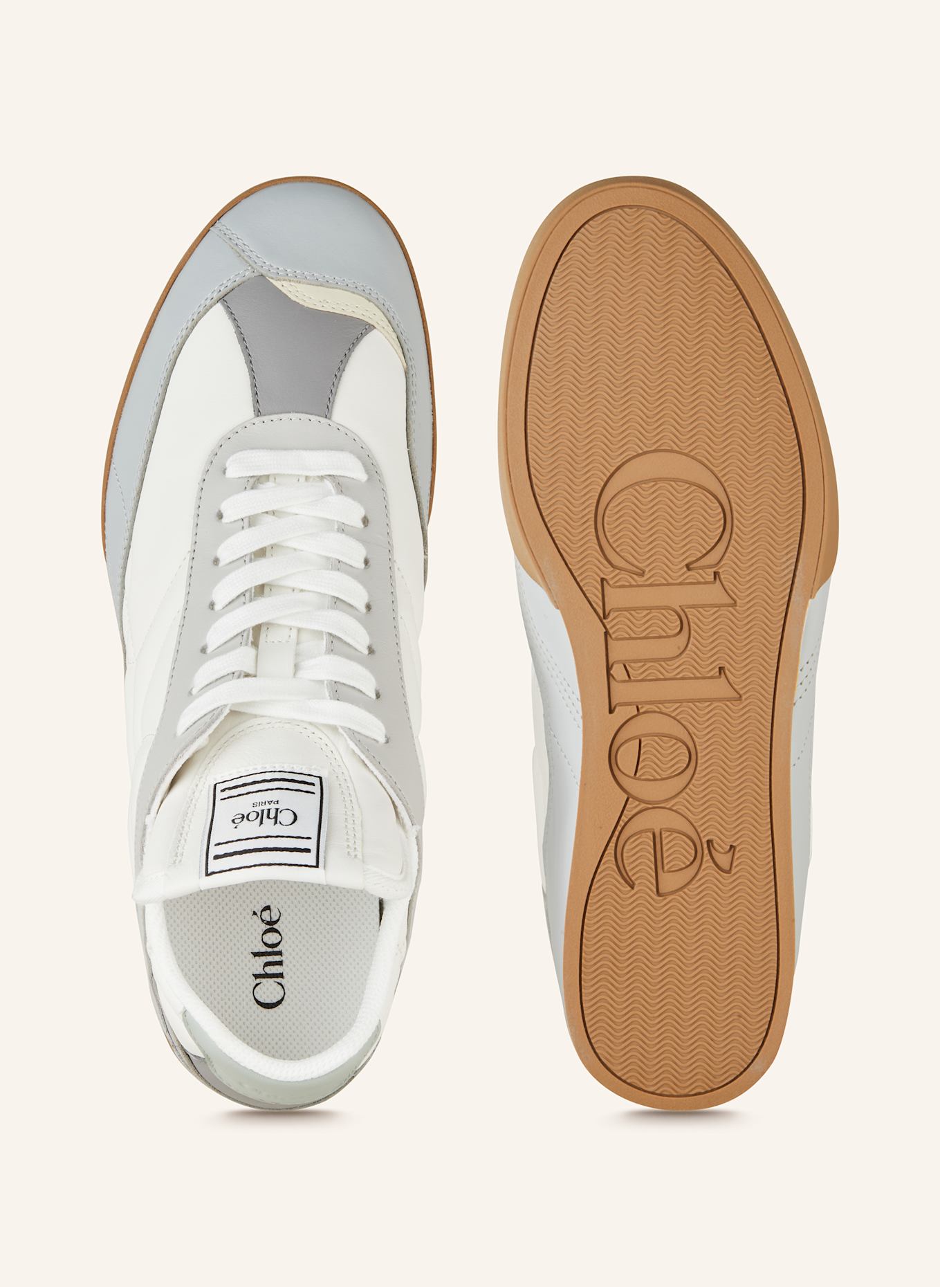 Chloé Sneaker: 47O PASTEL BLUE