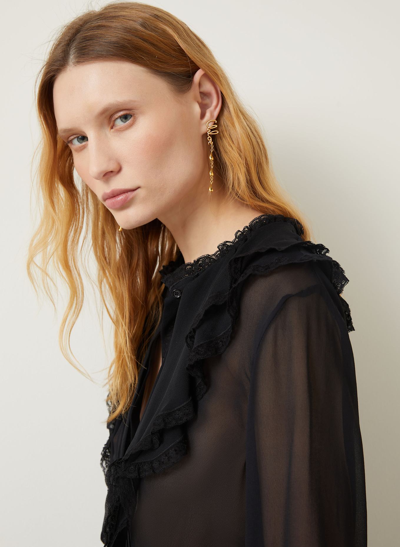 Chloé Ohrhänger, Farbe: GOLD (Bild 3)