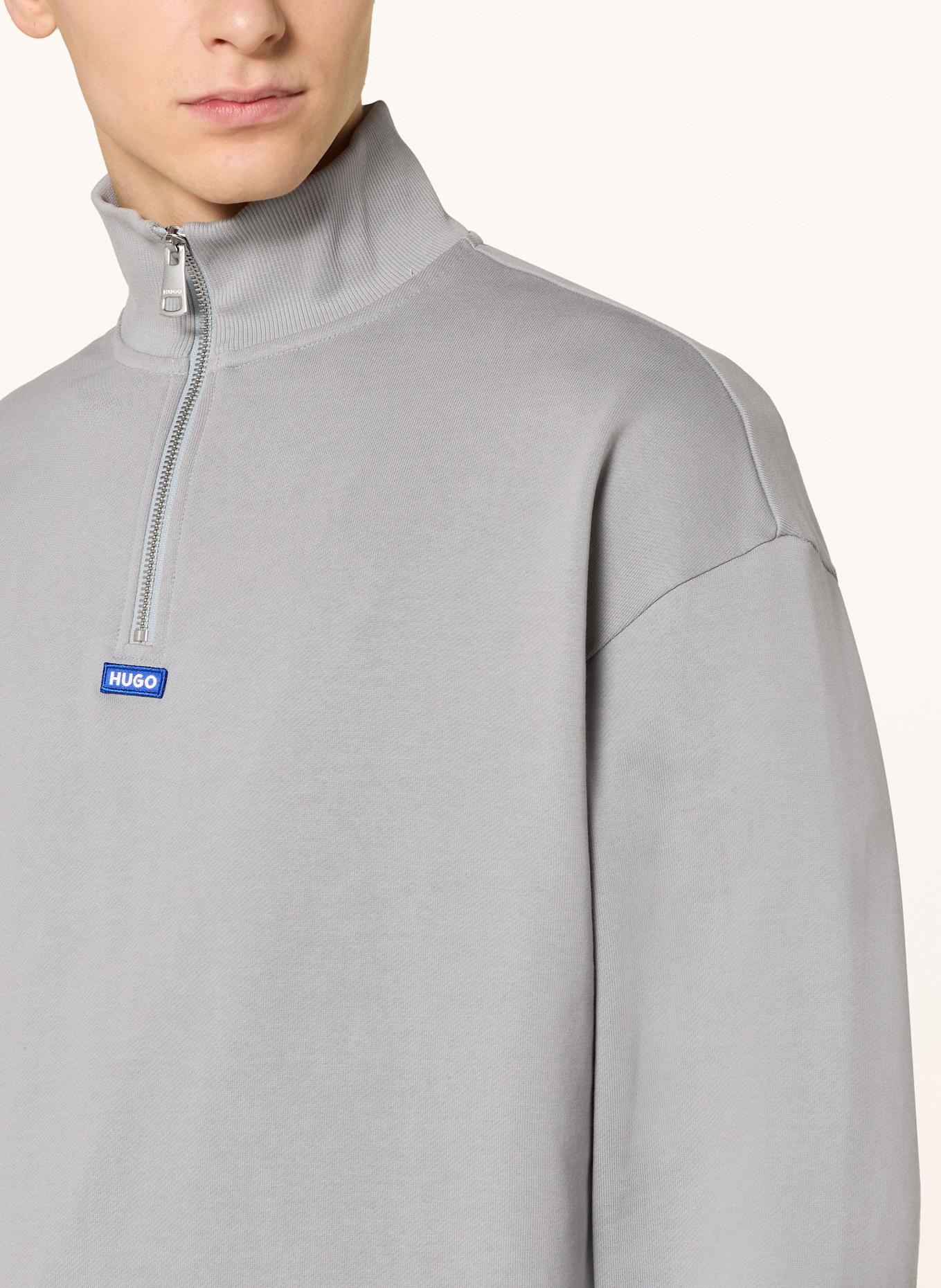 HUGO Sweat-Troyer NEELER: GRAU