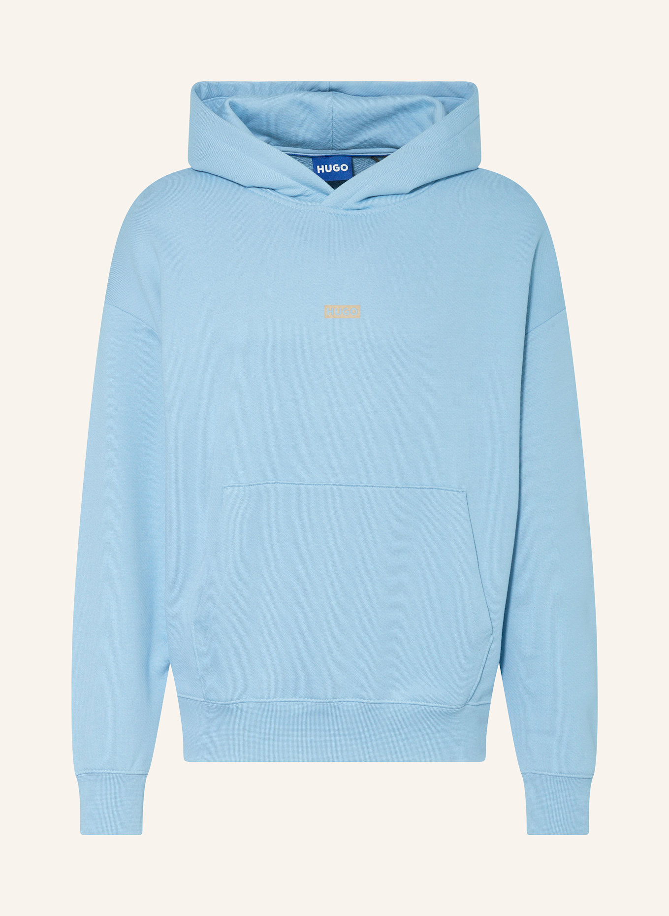 HUGO Hoodie NAZARDO: HELLBLAU