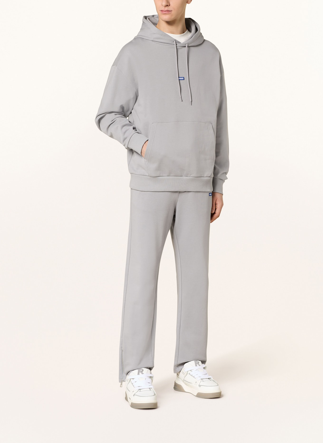 HUGO Hoodie NALONSO: GRAY