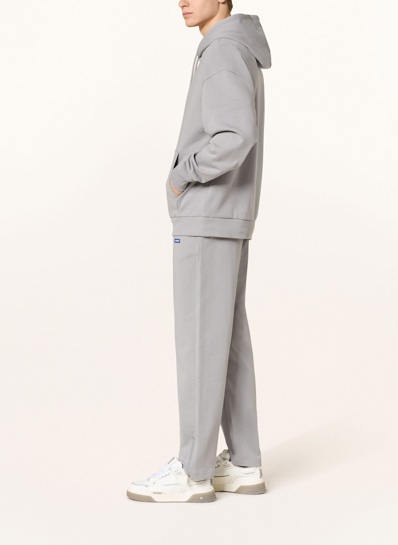 HUGO Hoodie NALONSO: GRAY